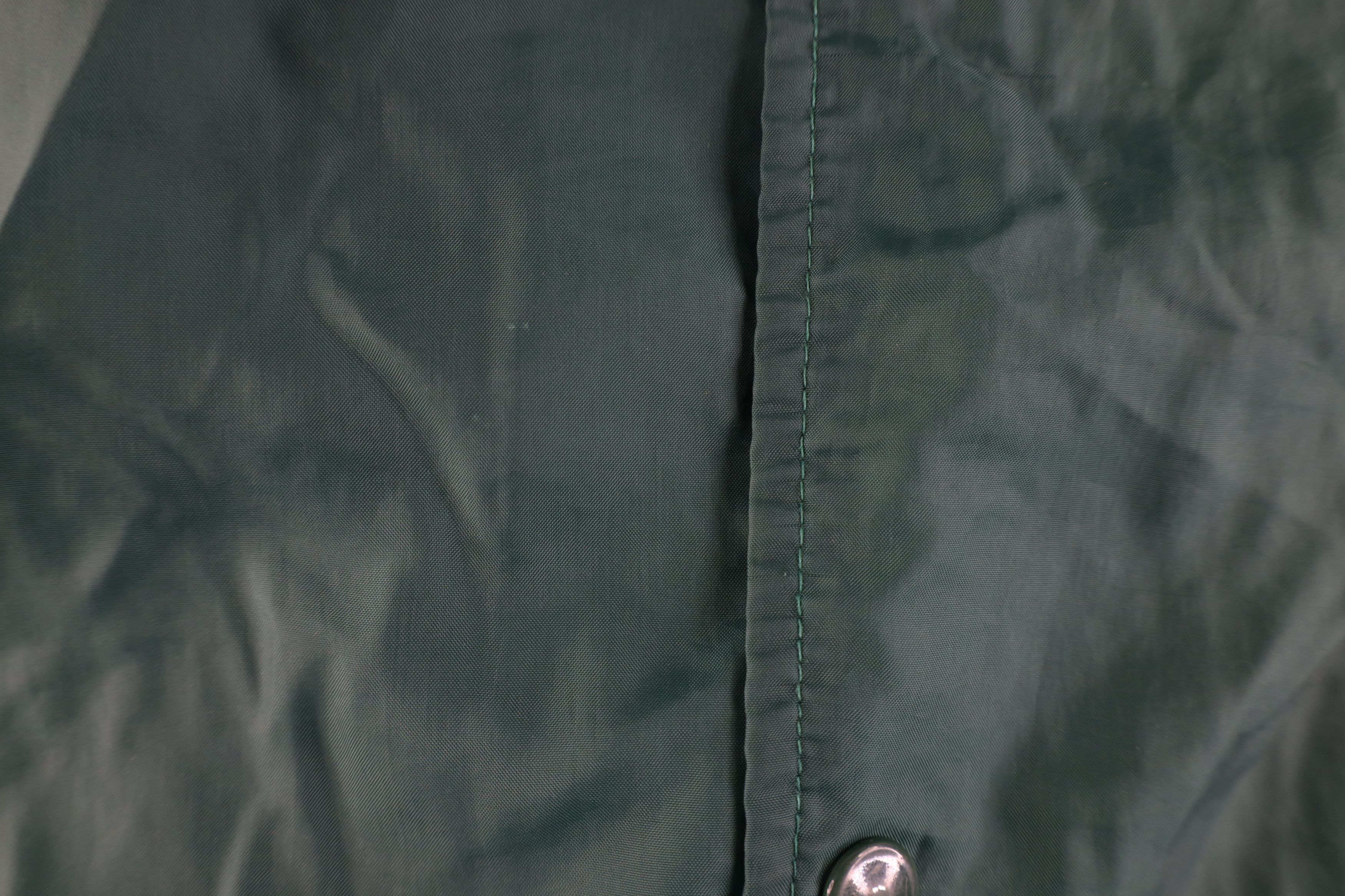 Vintage Vintage 70s Streetwear Coaches Windbreaker Jacket Green Size US L / EU 52-54 / 3 - 7 Thumbnail
