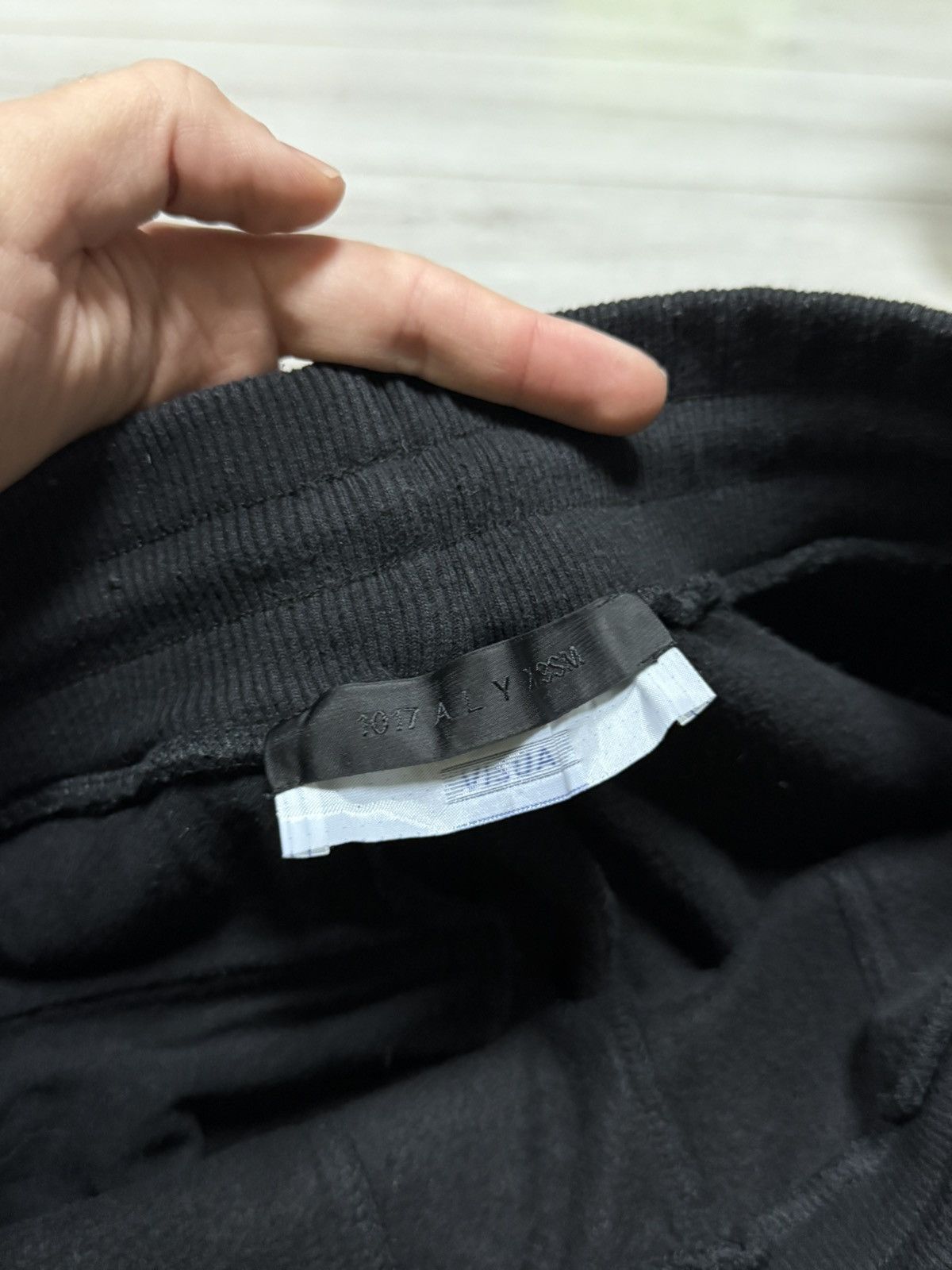 1017 ALYX 9SM Alyx Visual Black big Logo Sweatpants Size US 30 / EU 46 - 4 Thumbnail