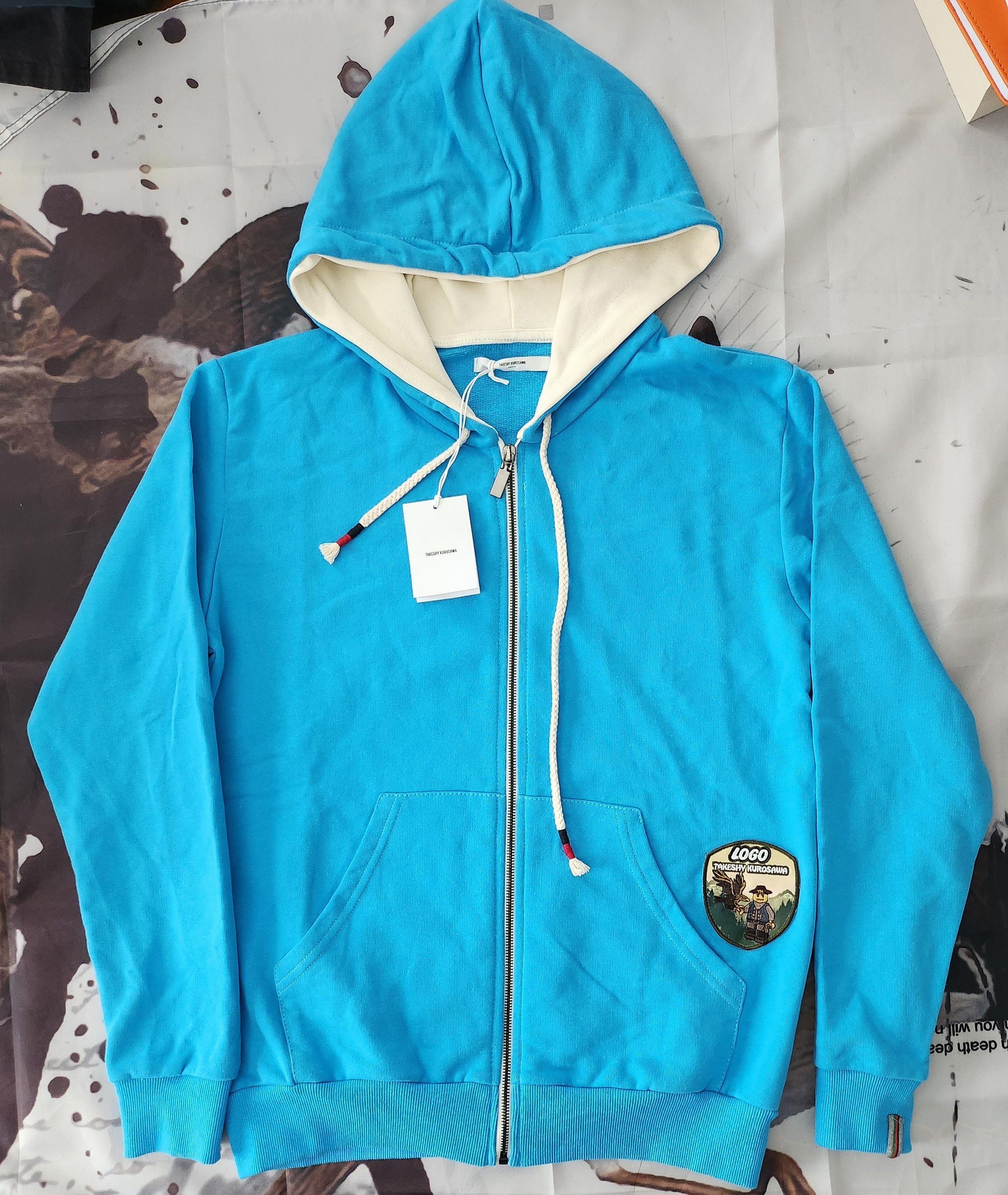 LEGO × Takeshy Kurosawa Takeshy Kurosawa Lego Logo Patch Zip Up Hoodie Size US M / EU 48-50 / 2 - 1 Thumbnail