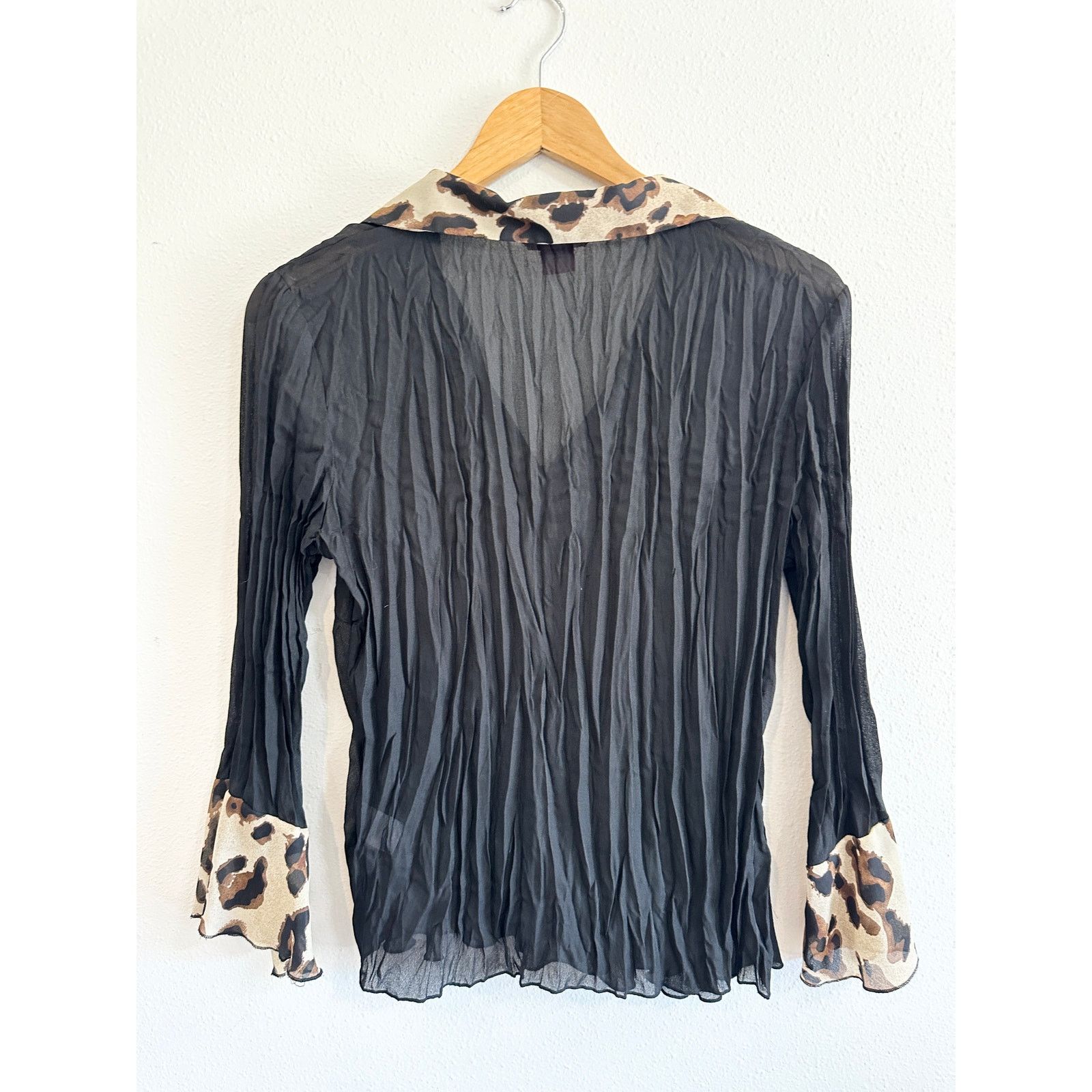 Other Y2K Cheetah Print Ruffle Fairy Top size Medium Size M / US 6-8 / IT 42-44 - 8 Thumbnail