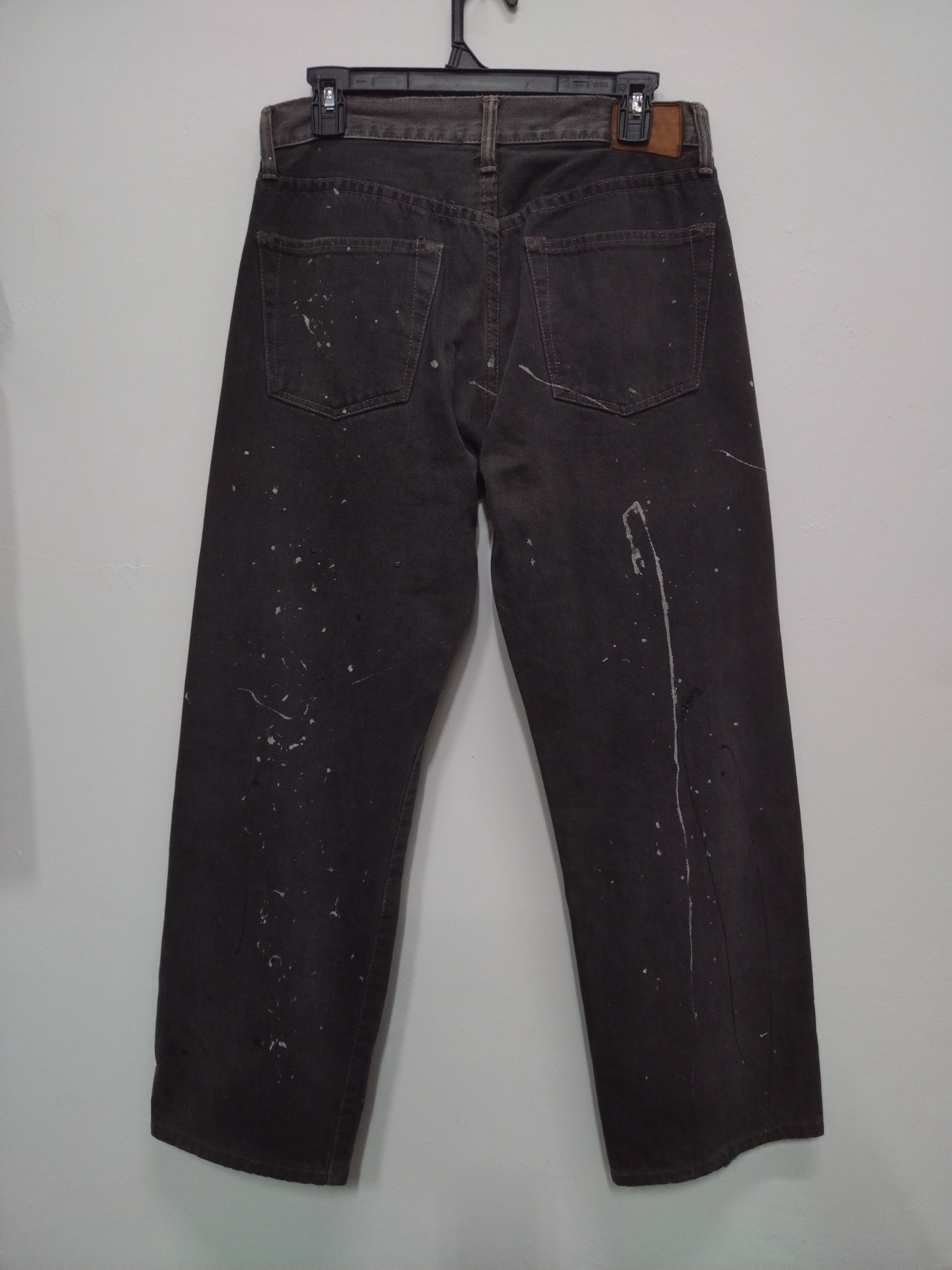 Indian Motorcycle INDIAN MOTORCYCLE DENIM HANDPAINTED SELVEDGE HIDDEN RIVET Size US 31 - 3 Thumbnail