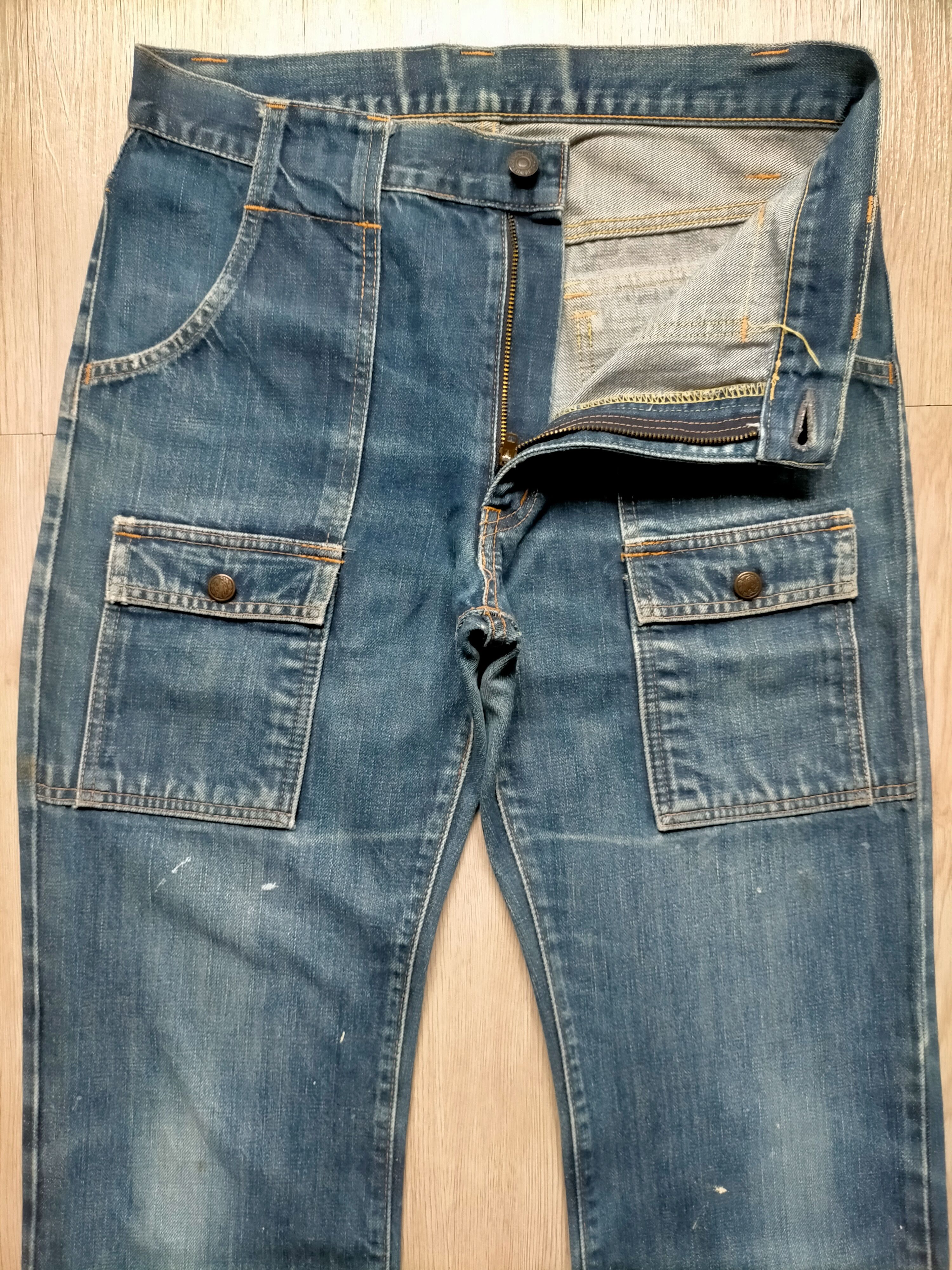 Hysteric Glamour Sewing Chop JohnBull Japan Bush Pants Jeans Size US 31 - 6 Thumbnail