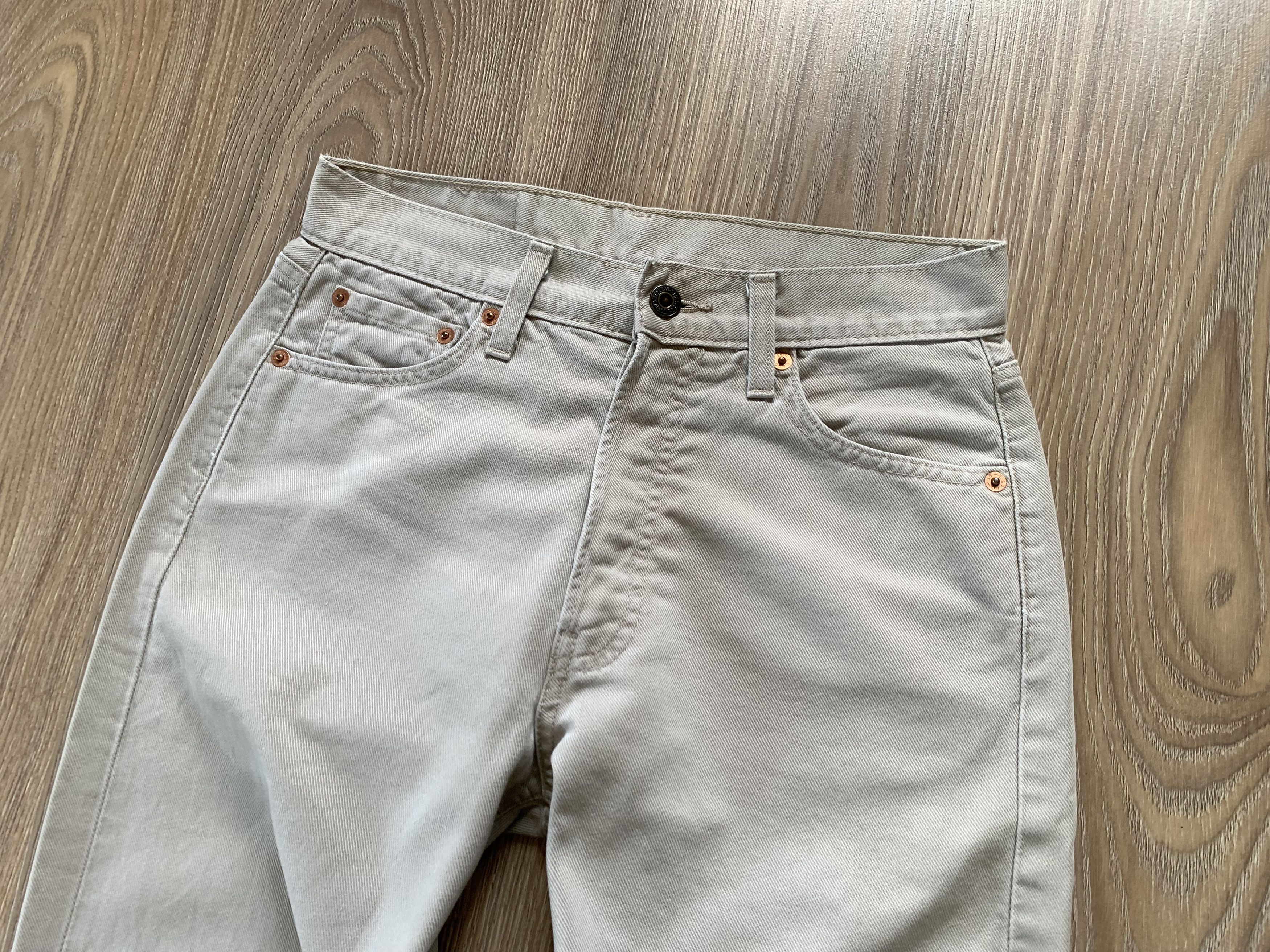 Levi's × Levi's Vintage Clothing × Vintage Levi's Vintage Beige Jeans 1996 Size US 28 / EU 44 - 4 Thumbnail