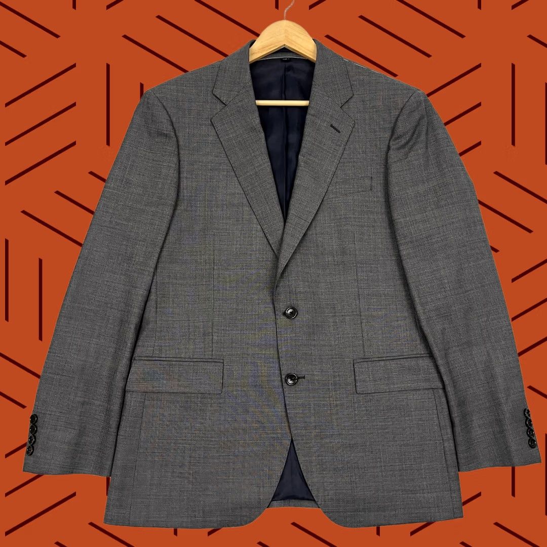 J.Crew J.CREW Ludlow Blazer Men 40R Gray Wool Four-Season Classic Fit Jacket Size 40R - 1 Thumbnail