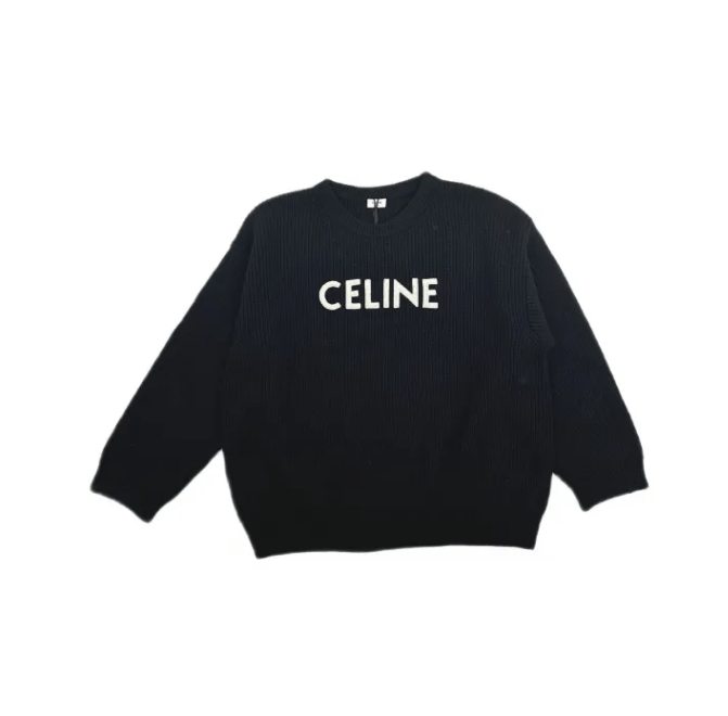 Celine Celine wool sweater Size US XL / EU 56 / 4 - 1 Thumbnail