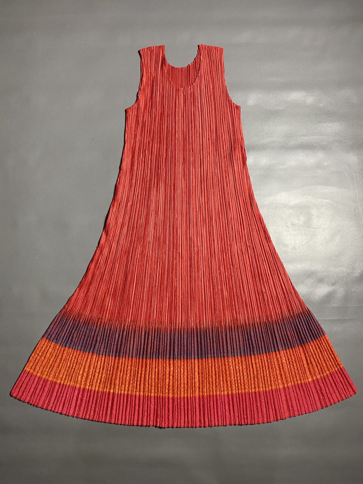 Pleats Please Issey Miyake PLEATS PLEASE ISSEY MIYAKE MIDI DRESS Size L / US 10 / IT 46 - 1 Thumbnail