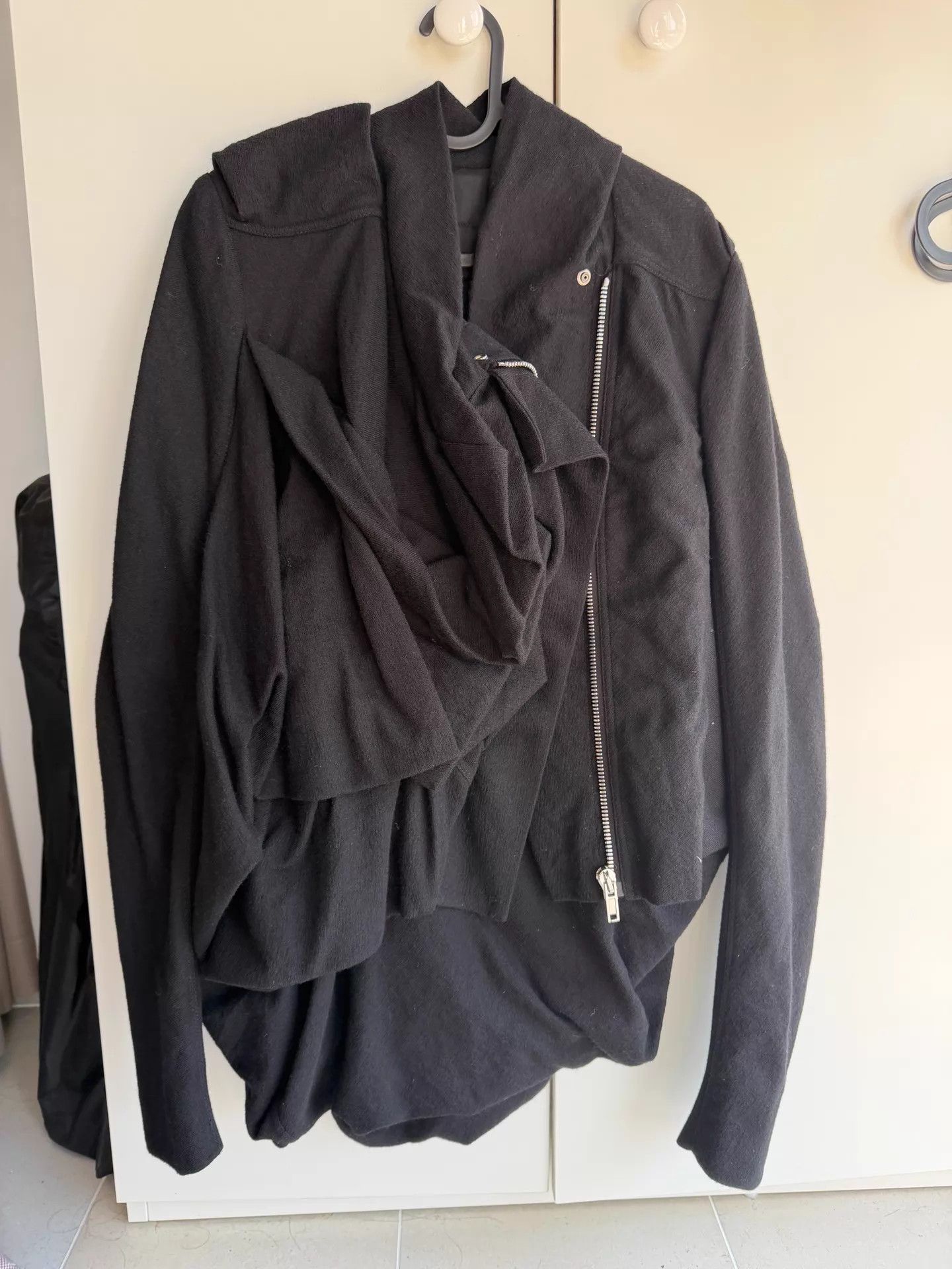 Rick Owens Rick Owens Mainline Wool Coat 38 95 New Irregular Size US XXS / EU 40 - 2 Thumbnail