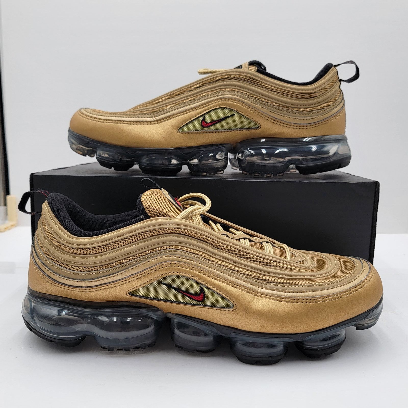 Nike Air Vapormax 97 'Metallic Gold' Mens Sz 12 AJ7291-700