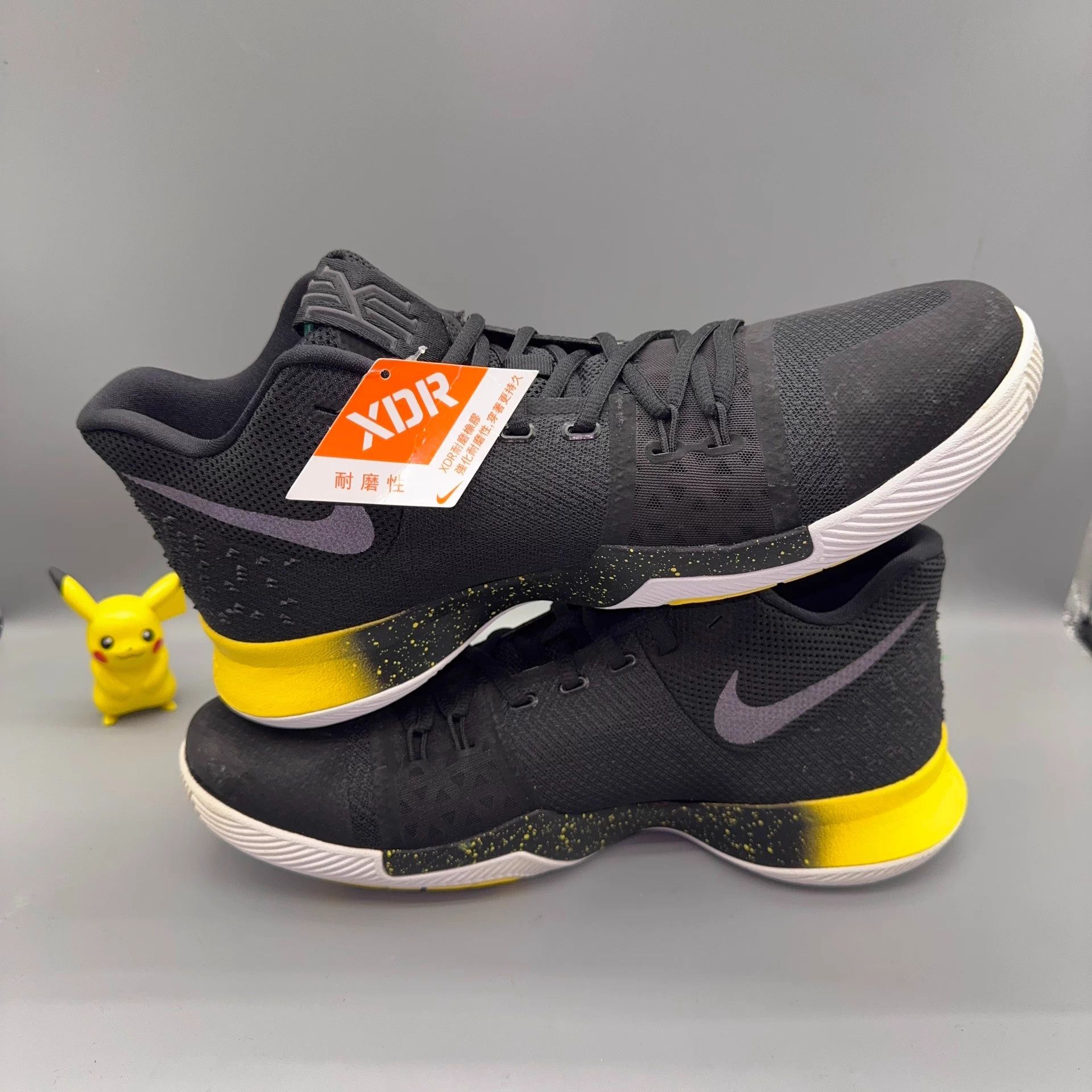 Nike Nike Kyrie 3 Black/Yellow 44.5 Size US 11.5 / EU 44-45 - 5 Thumbnail