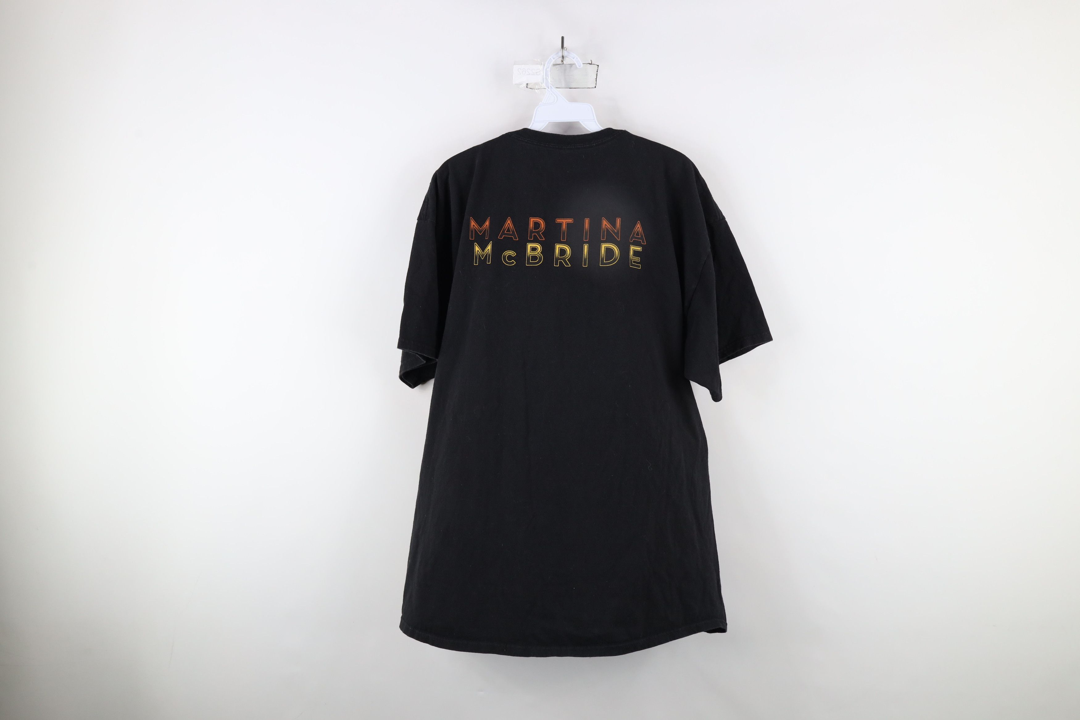 Vintage Vintage Y2K Martina McBride Band Short Sleeve T-Shirt Black Size US XXL / EU 58 / 5 - 9 Thumbnail