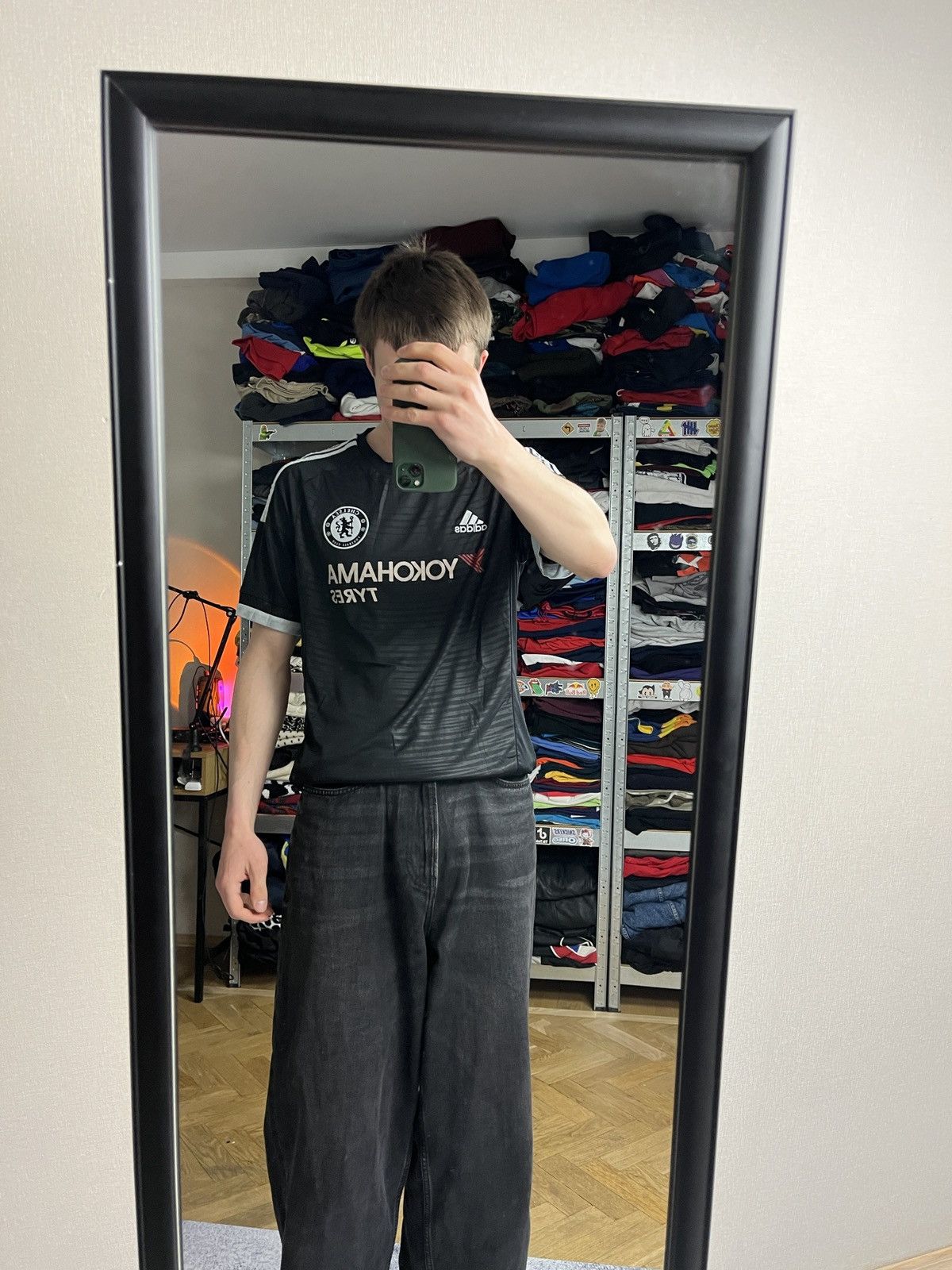 Adidas × Chelsea Soccer Adidas Chelsea 2015/16 Third Soccer Jersey Football Shirt Size US L / EU 52-54 / 3 - 3 Thumbnail