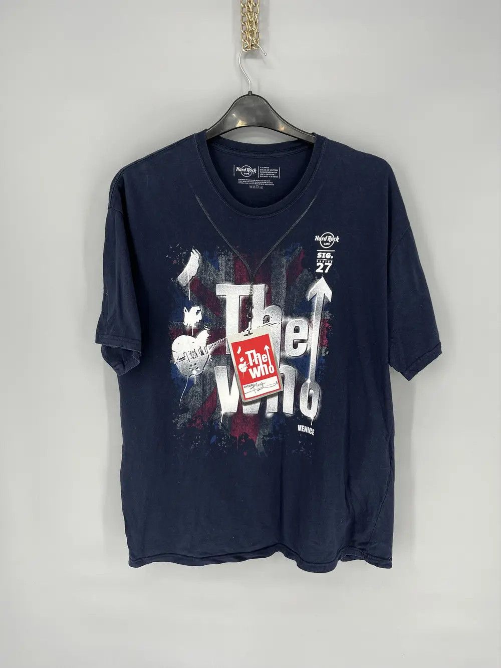 Band Tees The Who T-shirt band tee vintage rock tee size XLarge blue Size US XL / EU 56 / 4 - 1 Thumbnail