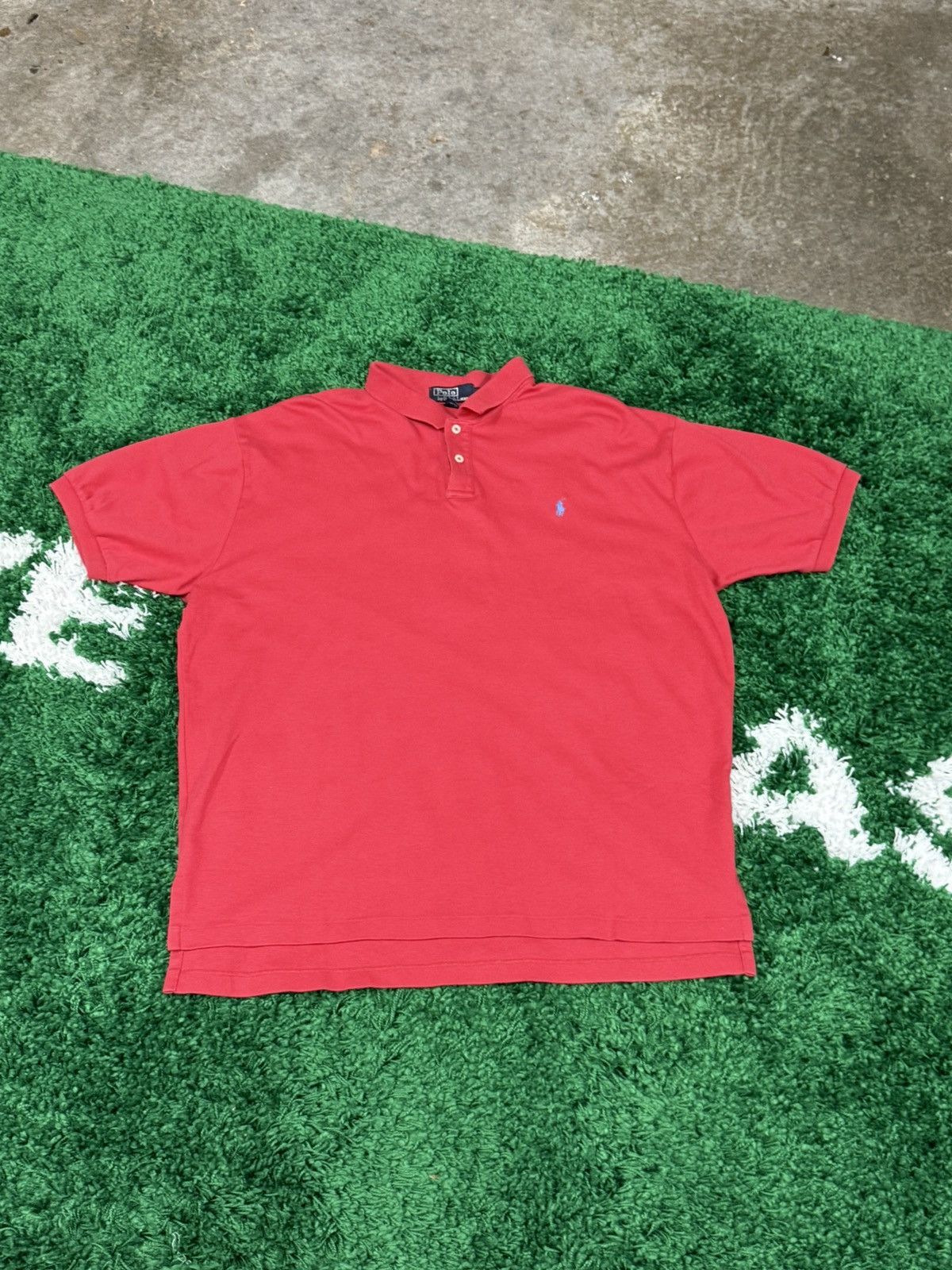 Polo Ralph Lauren Polo Ralph Lauren Classic Red Logo Shirt XL Size US XL / EU 56 / 4 - 1 Thumbnail