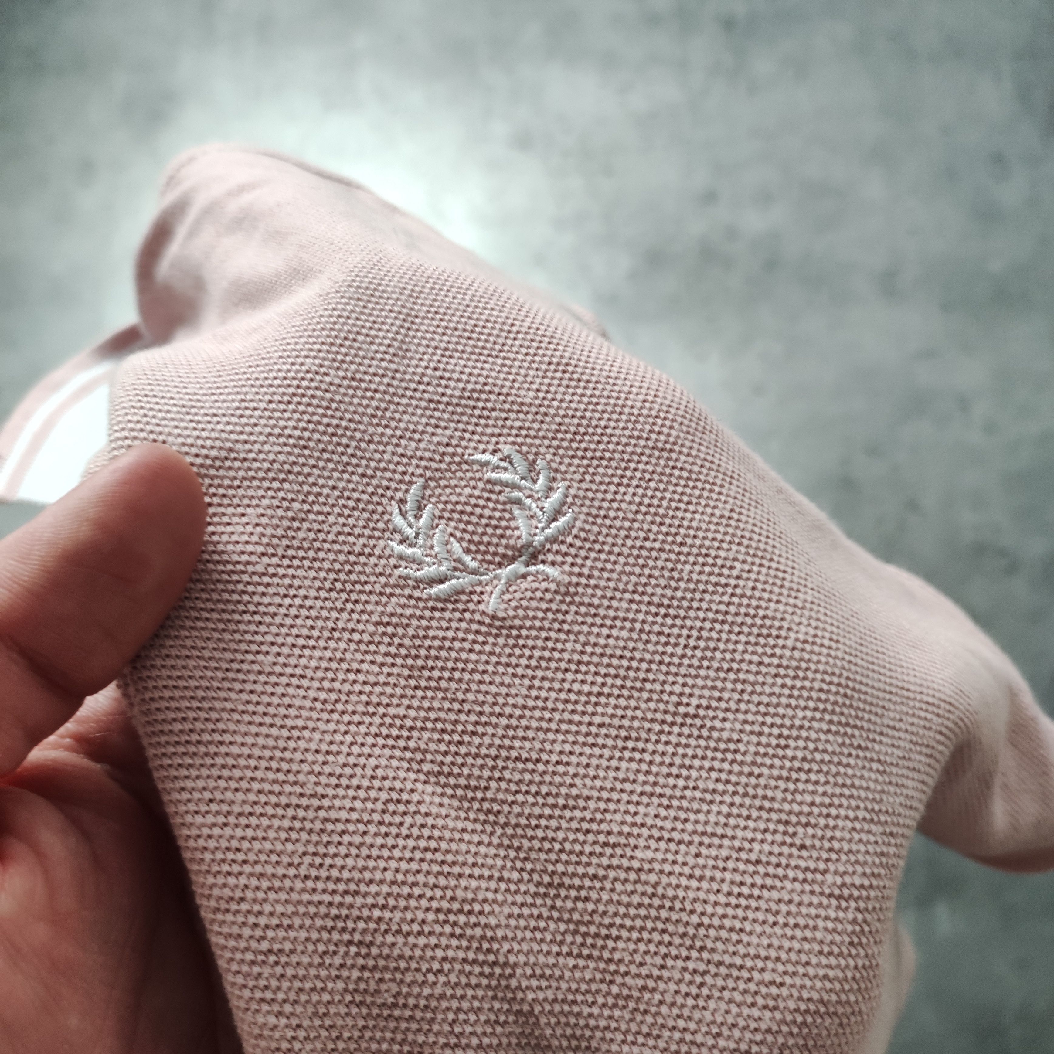 Comme des Garcons × Fred Perry RARE Comme Des Garcons x Fred Perry Pink Logo Polo Shirt Size US M / EU 48-50 / 2 - 5 Thumbnail