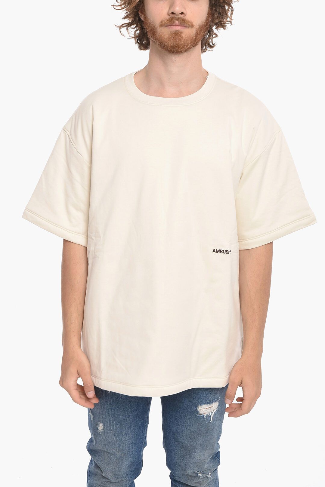 image of Ambush Design Og1Mm1223 T Shirt In White, Men's (Size Small)