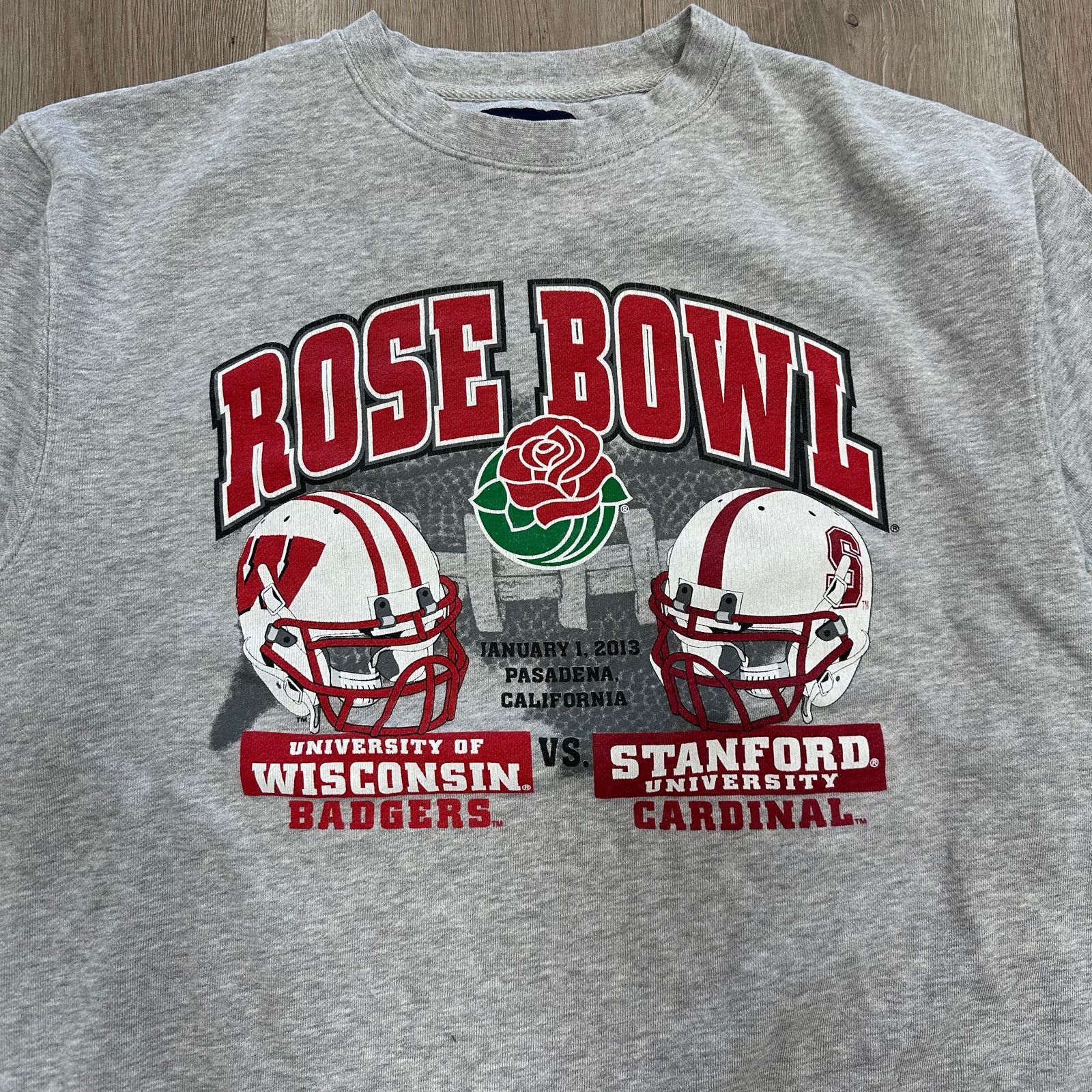NFL × Vintage 2013 Rose Bowl Badgers Vs. Cardinals Crewneck Sweater Large Size US L / EU 52-54 / 3 - 3 Thumbnail