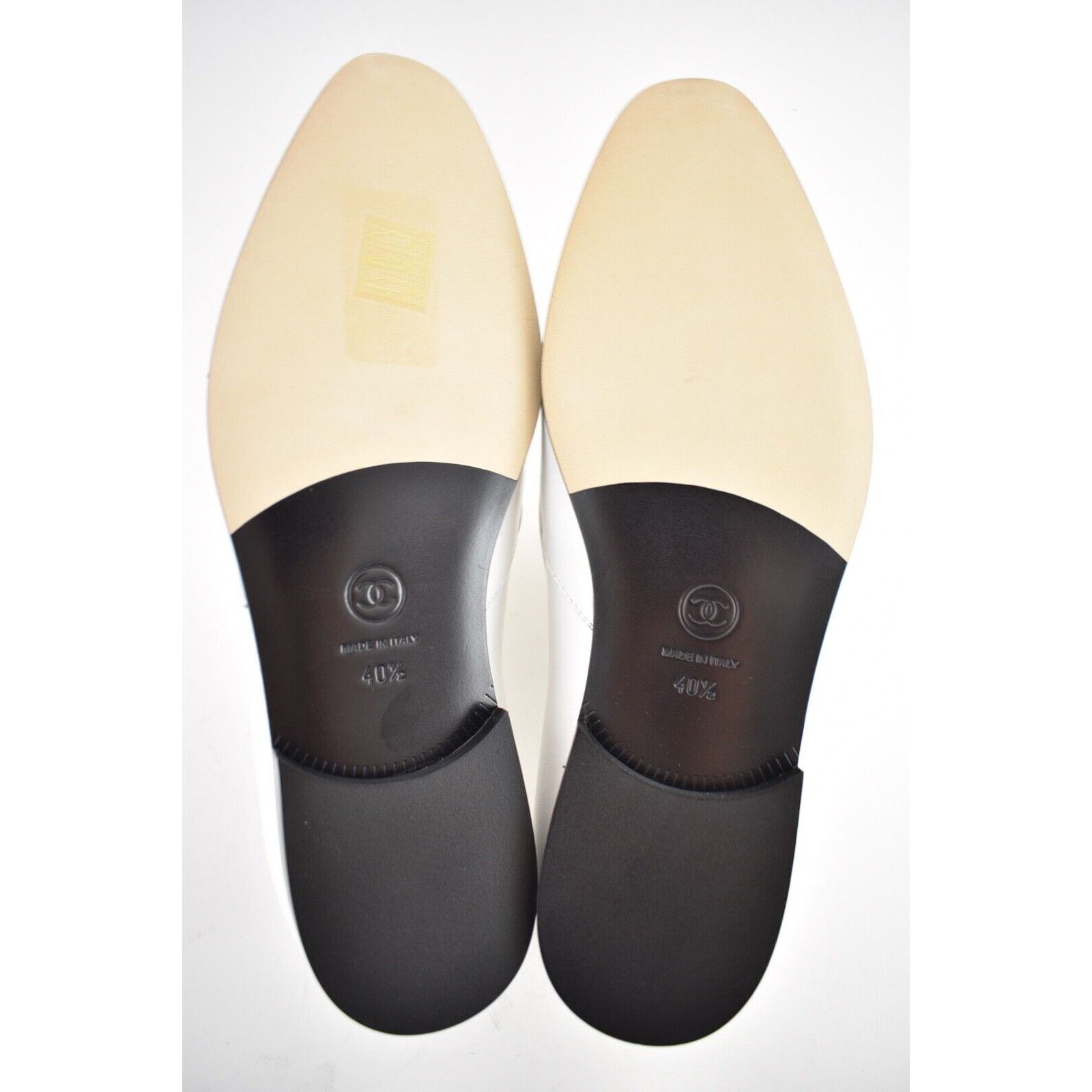Chanel 18B Crumpled Calf CC Slide Slip On Loafer Moccasin Flat 40.5 Size US 10.5 / IT 40.5 - 10 Thumbnail