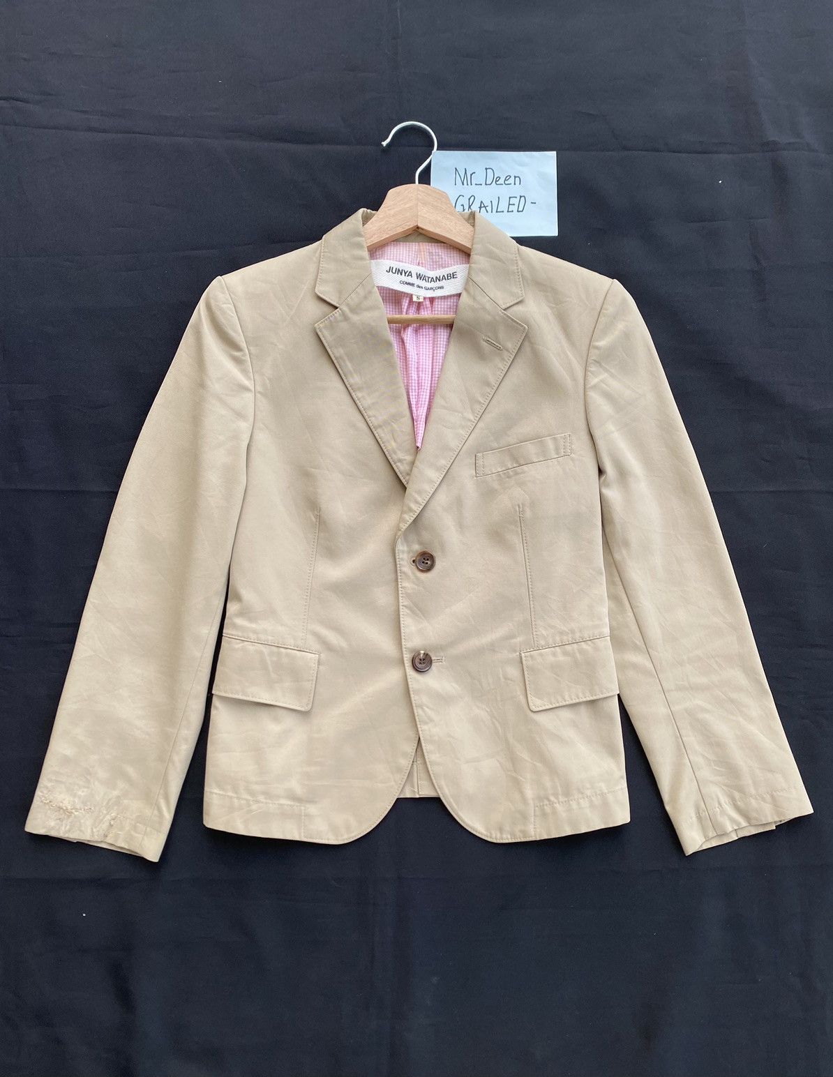 Comme des Garcons Rare Vintage Junya Watanabe x CDG Comme Des Garcons Blazer Size S / US 4 / IT 40 - 1 Thumbnail