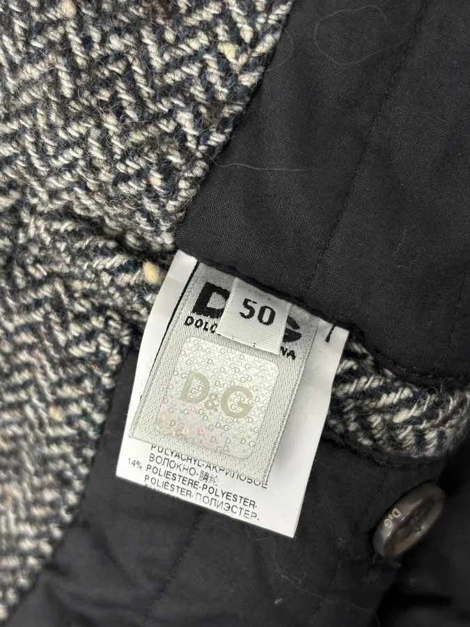 Dolce & Gabbana AW2008 Dolce & Gabbana Grey Wool Officer Buttoned Jacket Size US M / EU 48-50 / 2 - 10 Thumbnail