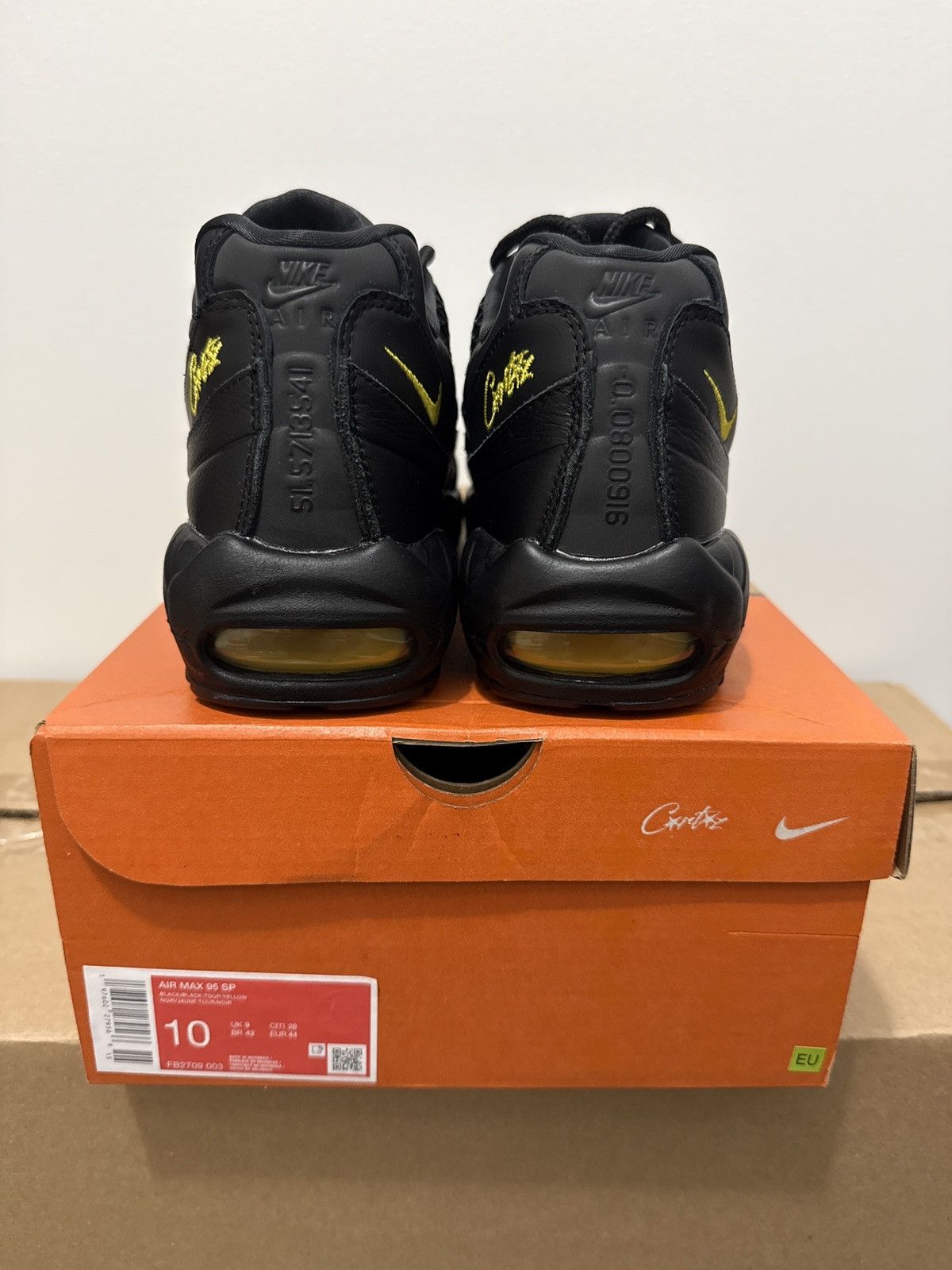 Nike Nike x Corteiz Air Max 95 Honey Black Size US 10 / EU 43 - 7 Thumbnail