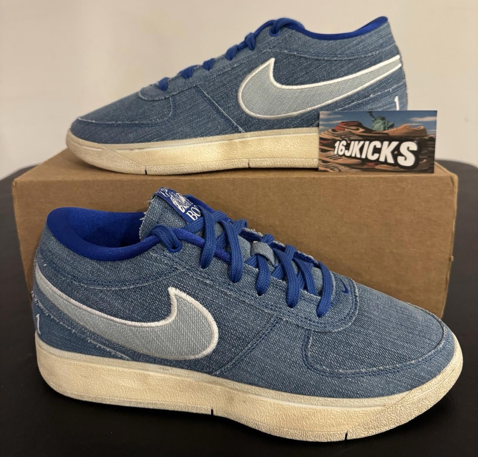 Nike Size 9.5 - Nike Men's Book 1 Blue Blood Size US 9.5 / EU 42-43 - 1 Thumbnail