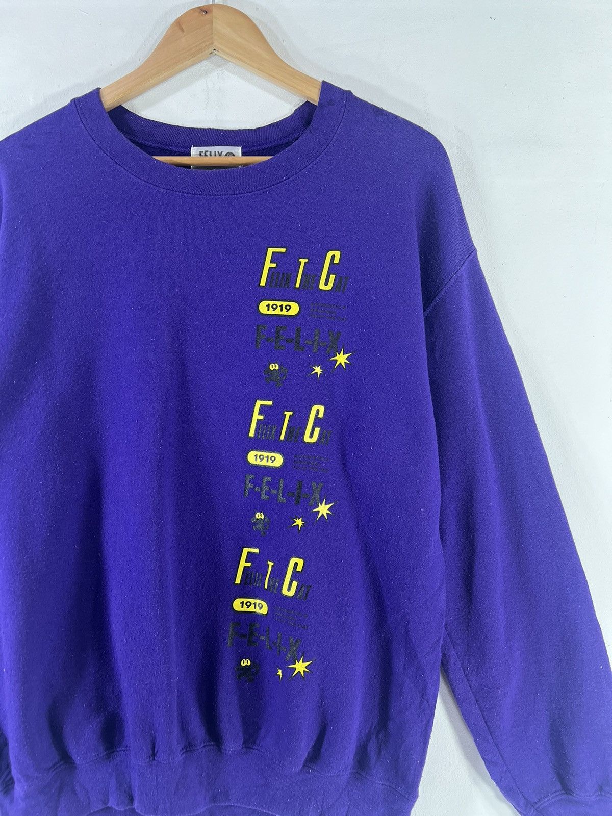 Vintage Felix The Cat Movie Sweatshirt Size US L / EU 52-54 / 3 - 7 Thumbnail