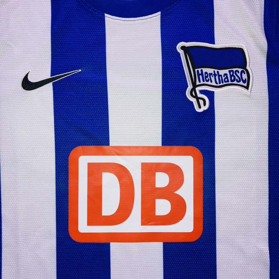 Nike 2012-13 Hertha Berlin Home Nike 479853-489 Size US S / EU 44-46 / 1 - 3 Thumbnail
