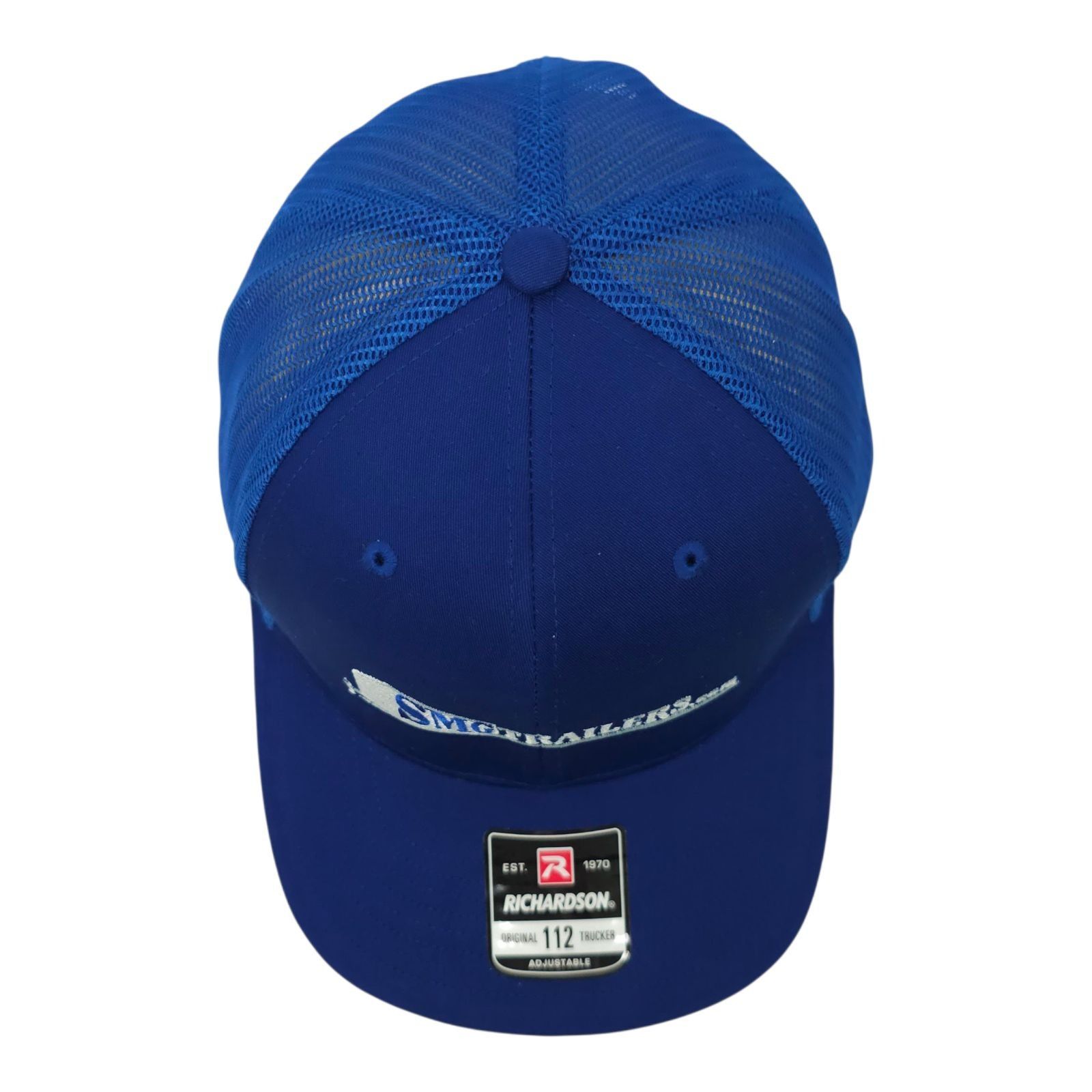 Richardson SMG Trailers Mesh Snapback Cap Trucker Embroidered Logo Size ONE SIZE - 6 Thumbnail