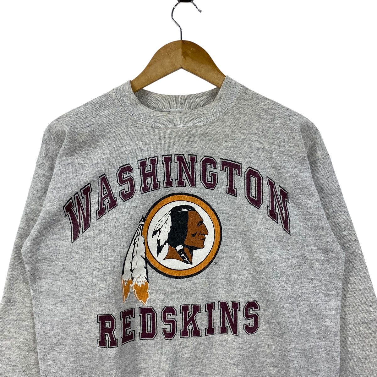 NFL × Vintage Vintage 90's WASHINGTON COMMANDERS Nfl Graphic Crewneck Size US L / EU 52-54 / 3 - 2 Thumbnail