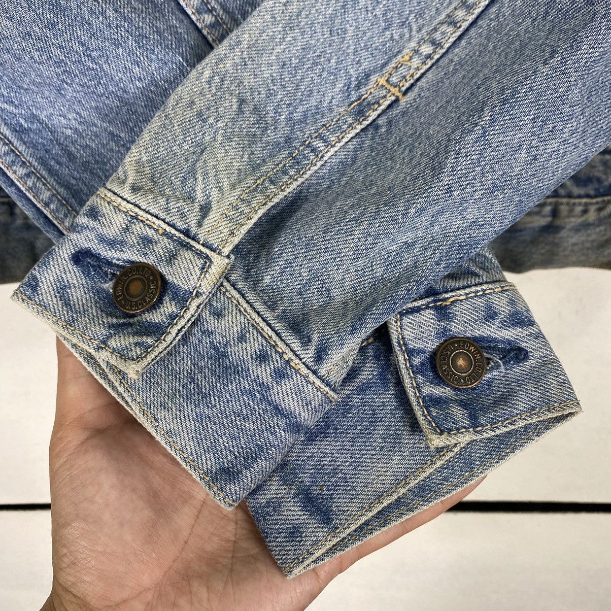 Edwin VINTAGE 90s EDWIN US CLASSIC DENIM JACKET Size US M / EU 48-50 / 2 - 9 Thumbnail