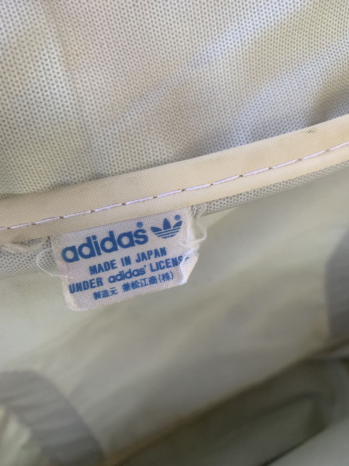 Adidas × Vintage 80s Adidas big logo travel/duffel bag made in Japan Size ONE SIZE - 4 Thumbnail