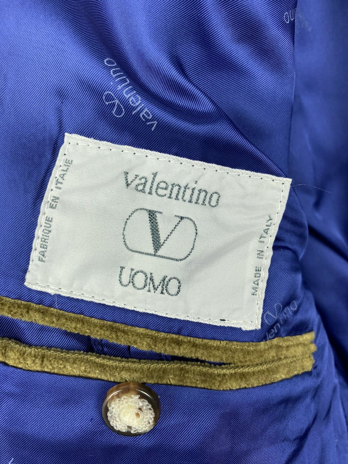 Valentino Valentino Corduroy Blazer Jacket 50 R Ralph Lauren Burberry Size 50R - 10 Thumbnail