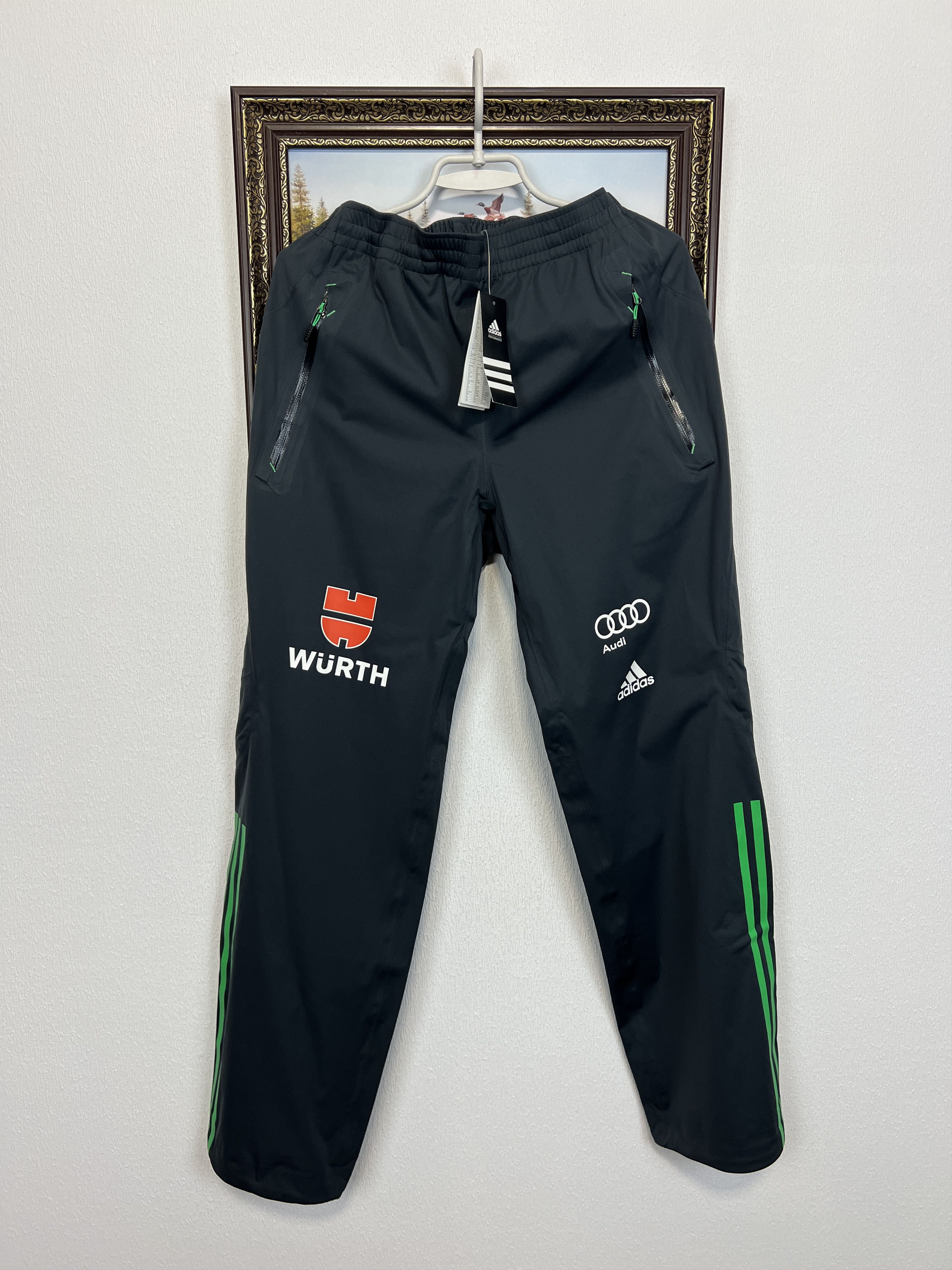 Adidas DSV Team Germany Olympics Goretex Rain Pants National Rare Size US 32 / EU 48 - 1 Thumbnail