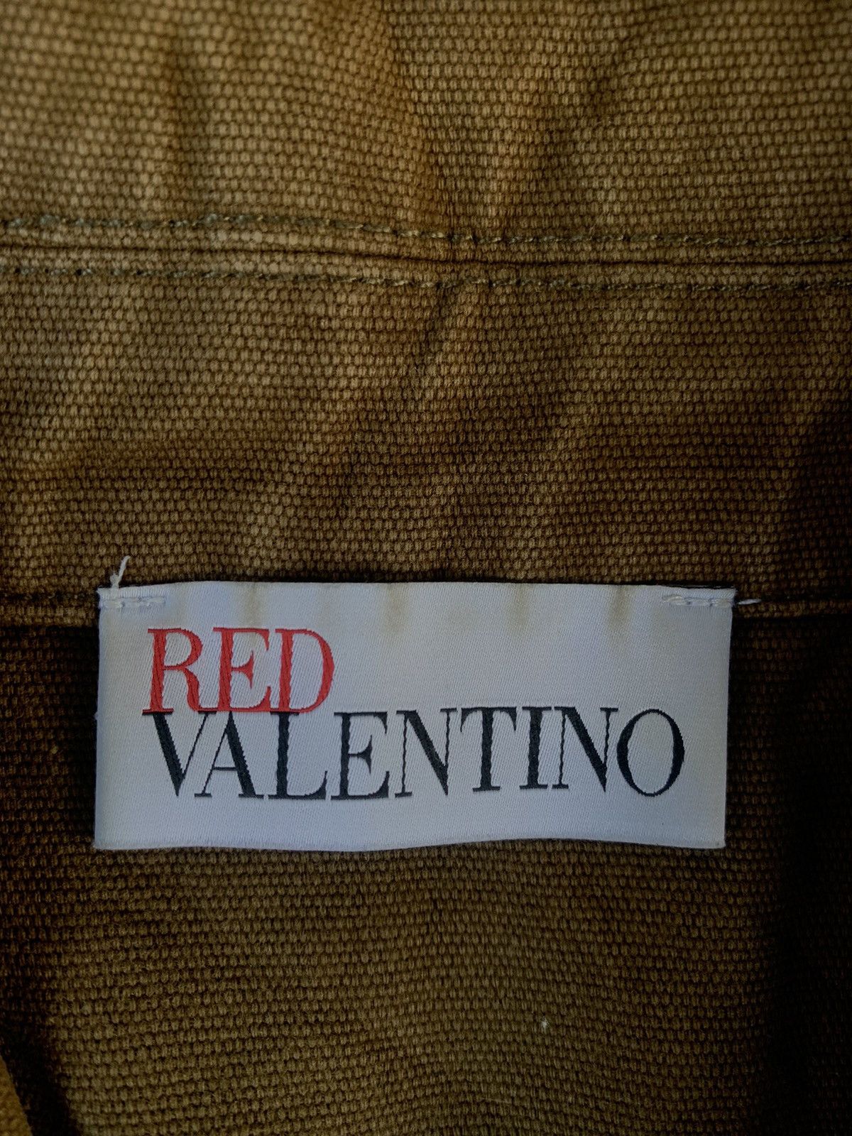 Valentino Red Valentino monkey print paint millitary jacket Size L / US 10 / IT 46 - 4 Thumbnail