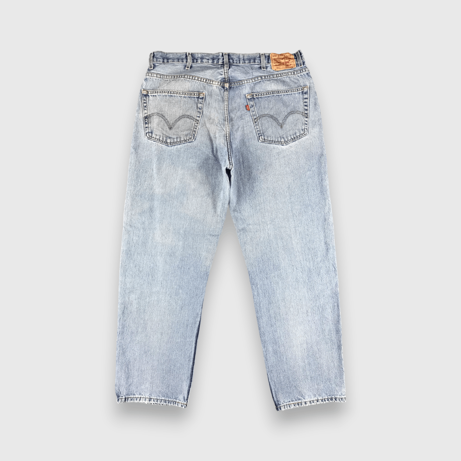 Levi's Vintage Blue Wash Levis 550 Jeans-J2553 Size US 38 / EU 54 - 2 Thumbnail