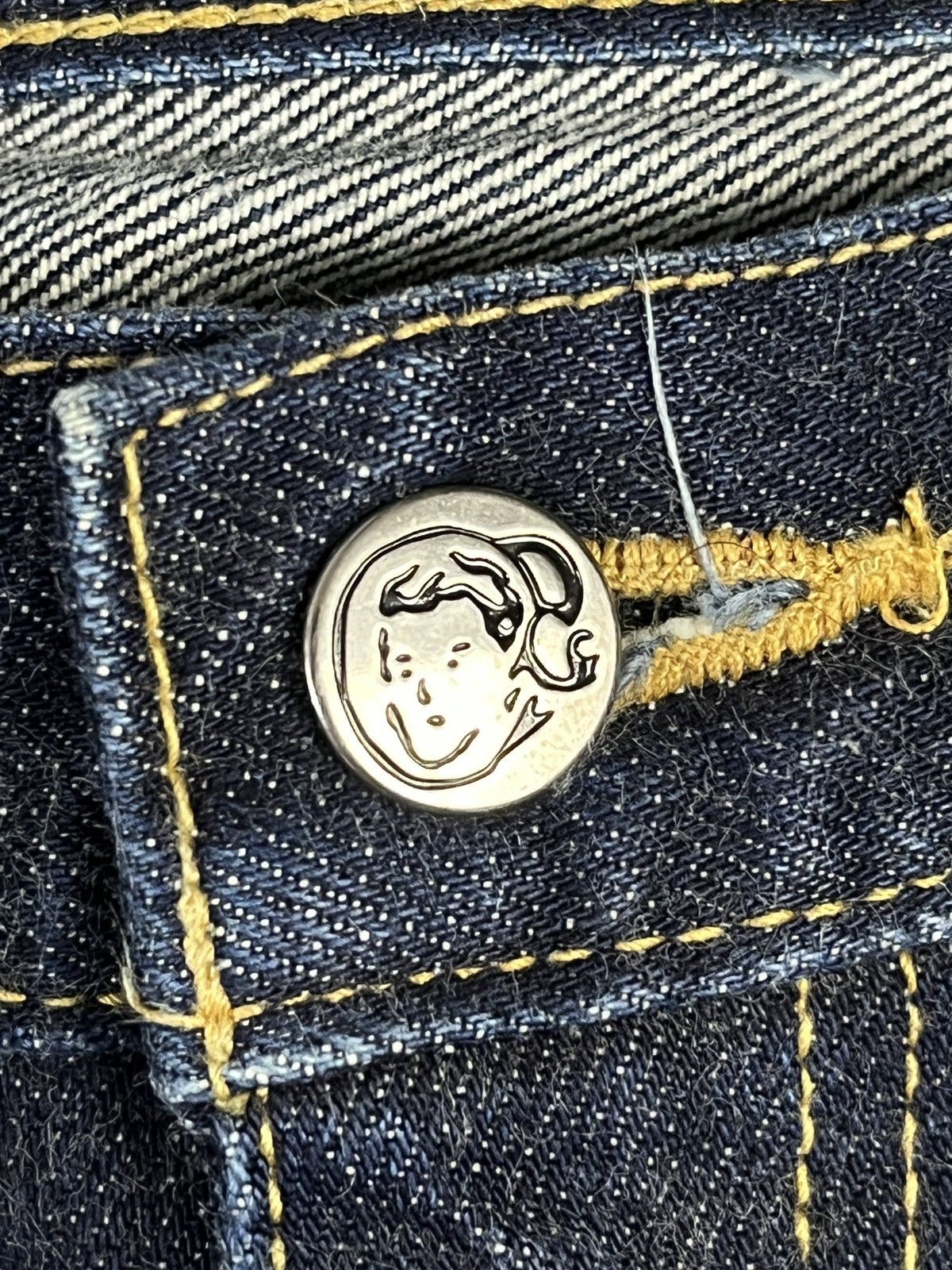 Billionaire Boys Club Season 5 2007 BBC Icecream Robot Denim Jeans Size US 32 / EU 48 - 9 Thumbnail
