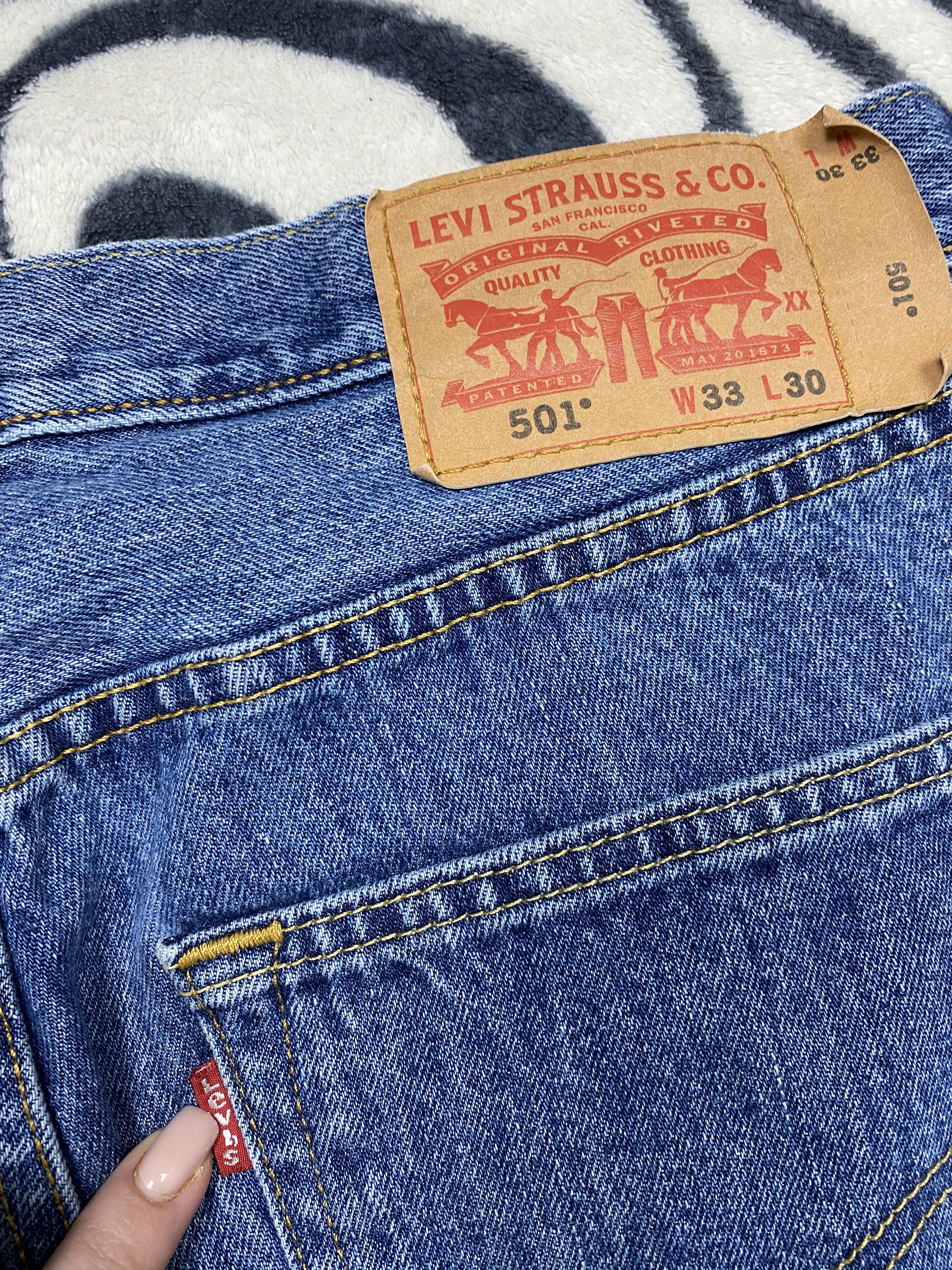 Levi's Levi's 501 Vintage Mens Denim Pants Jeans Size US 33 - 2 Thumbnail