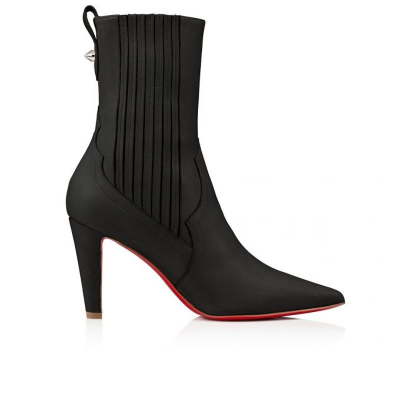 Christian Louboutin os11x0126 Santigag Boots in Black Size US 11 / IT 41 - 1 Thumbnail