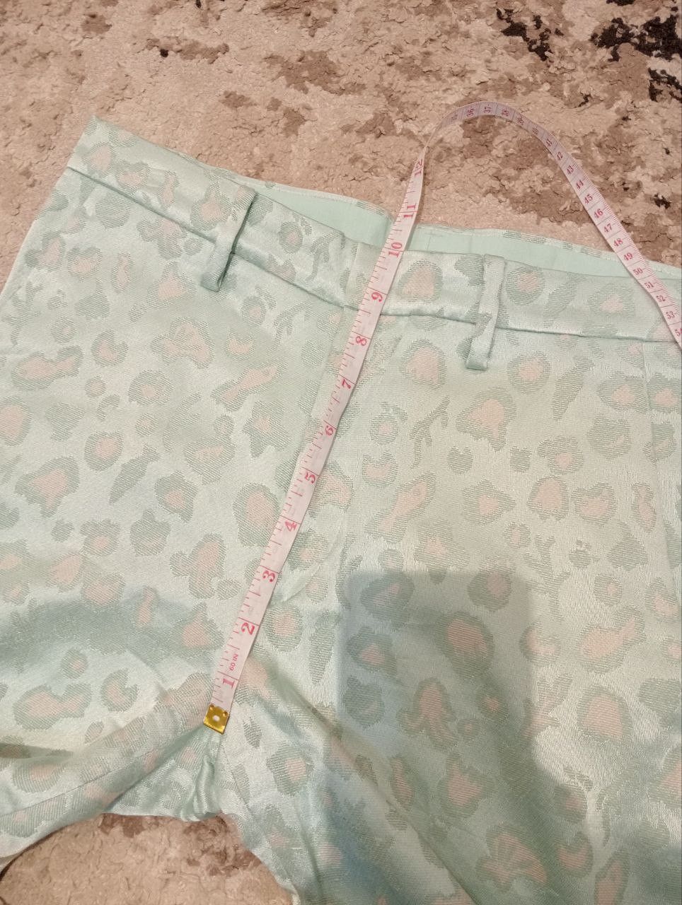 Issey Miyake TSUMORI CHISATO ISSEY MIYAKE LEOPARD ACETATE PANTS Size 30" / US 8 / IT 44 - 10 Thumbnail
