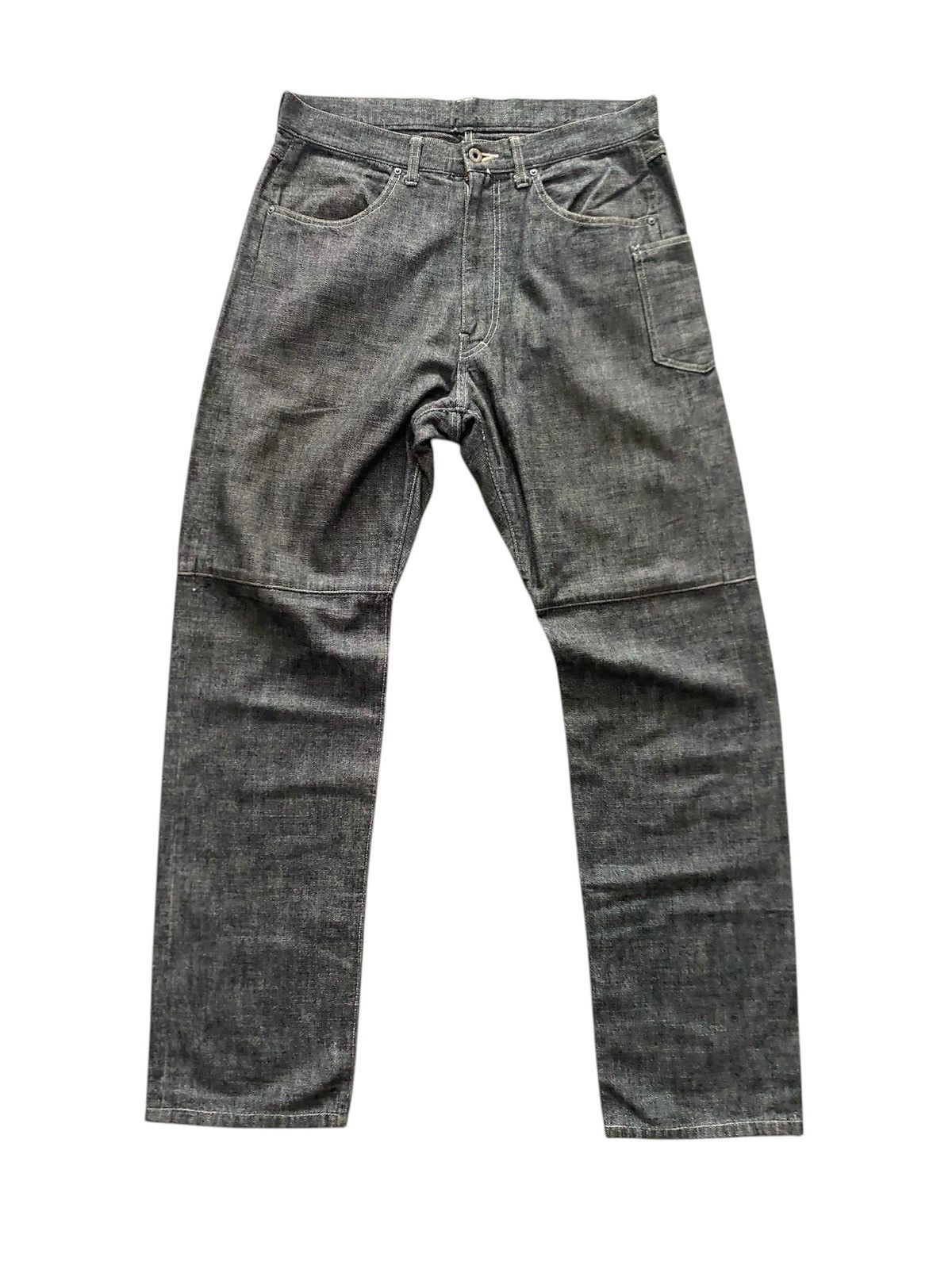 POST OVERALL SINGLE POCKET SELVEDGE DENIM WORK WEAR DESIGN
