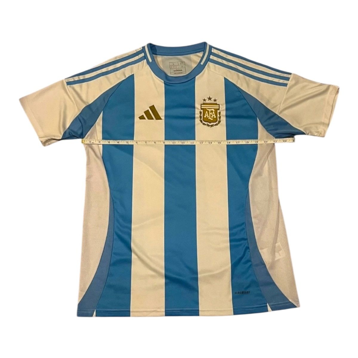 Adidas 2024 Argentina Home Jersey Size US L / EU 52-54 / 3 - 3 Thumbnail