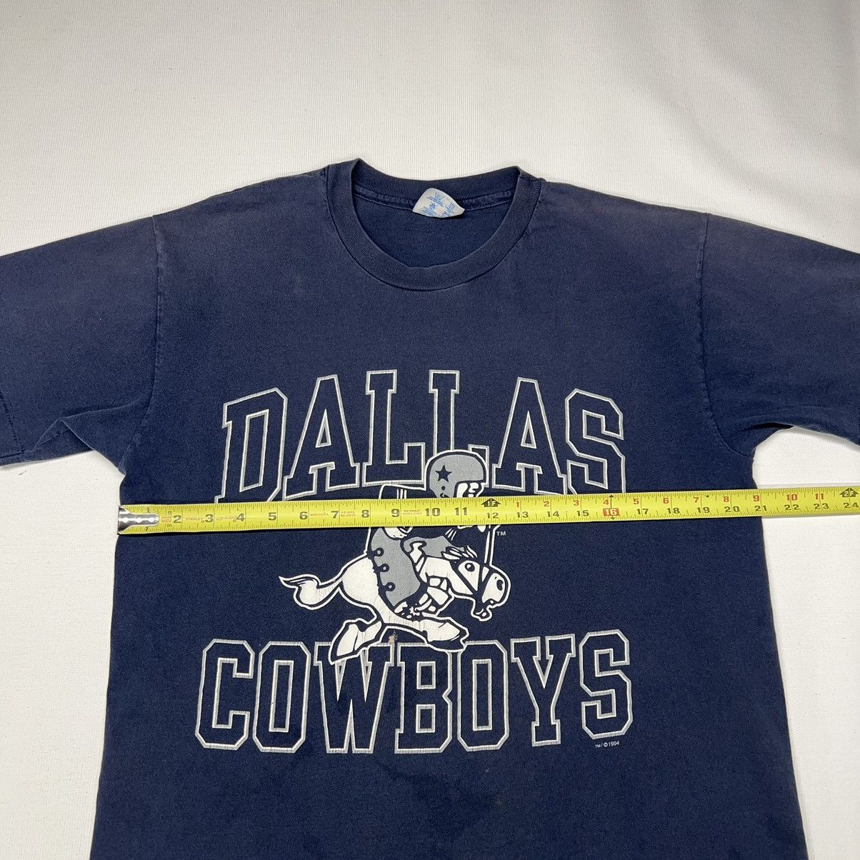 Champion × Vintage Dallas Cowboys Tee Shirt Blue Champion 1994 Single Stitch Size US L / EU 52-54 / 3 - 21 Thumbnail