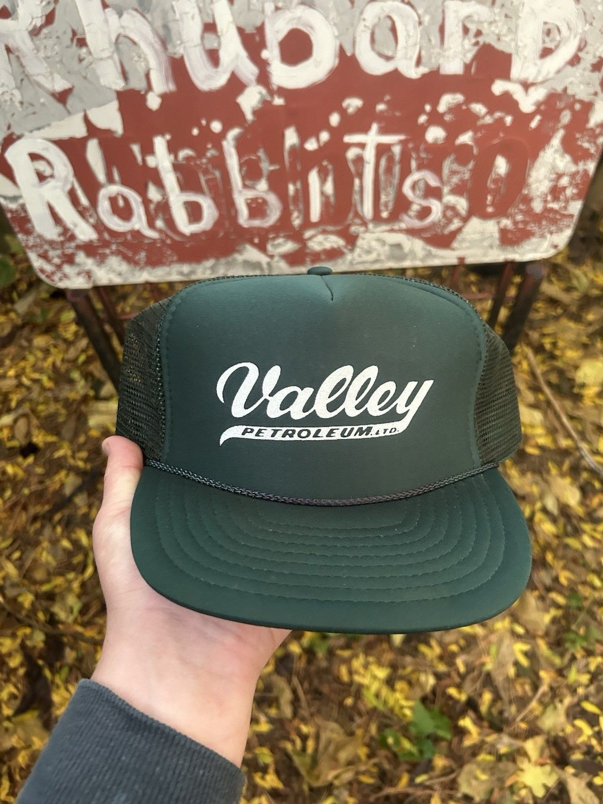 Vintage Vtg trucker hat valley petroleum Michigan spell out script Size ONE SIZE - 2 Thumbnail