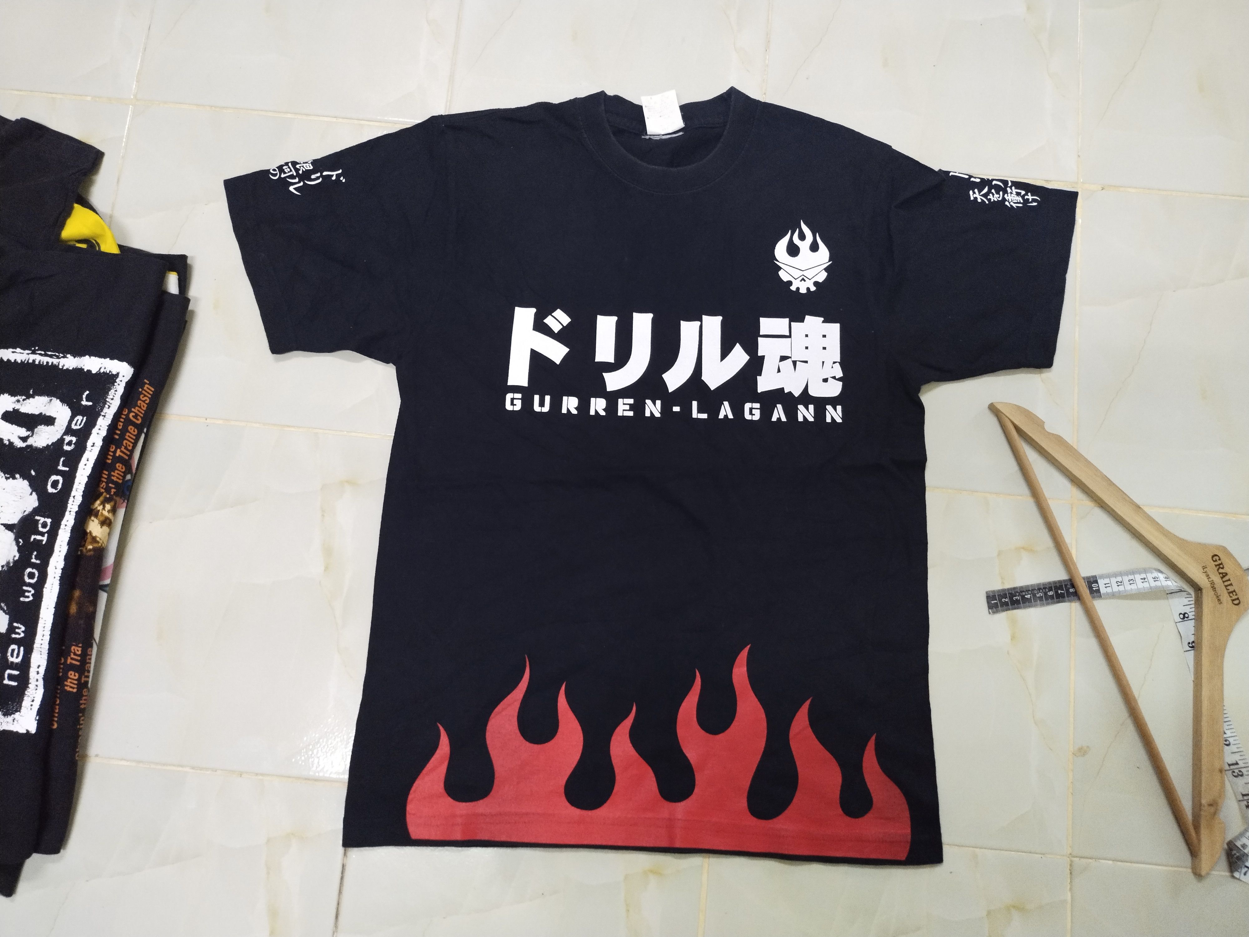 Japanese Brand Vintage Anime Gurren Lagann Drill Shirt Tee Size US M / EU 48-50 / 2 - 2 Thumbnail