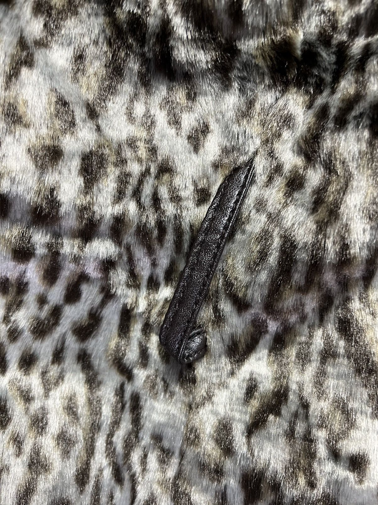 Japanese Brand × Miss Sixty Vintage y2k Miss Sixty faux fur vest cheetah print oversized Size S / US 4 / IT 40 - 8 Thumbnail