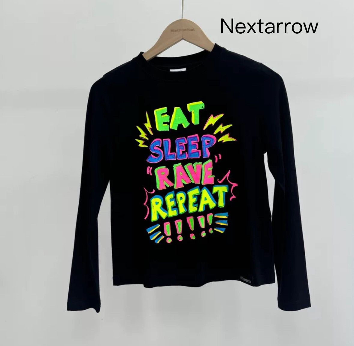 Vetements Vetements 20ss poster slogan: tight long sleeved shirt Size US S / EU 44-46 / 1 - 1 Thumbnail