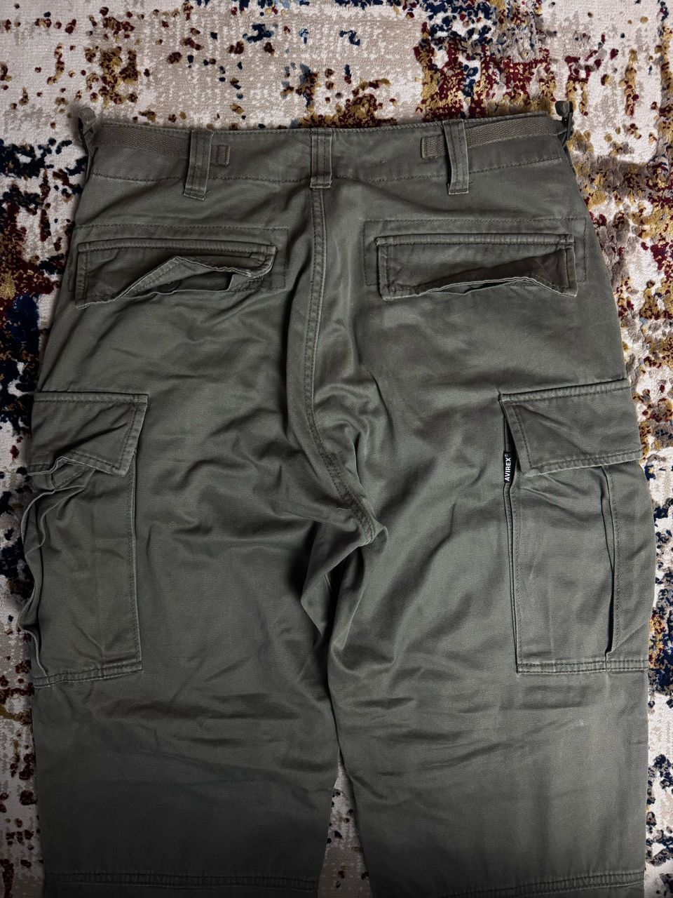 Avirex × Vintage Japanese Avirex USA cargo cropped military pants Size US 30 / EU 46 - 10 Thumbnail