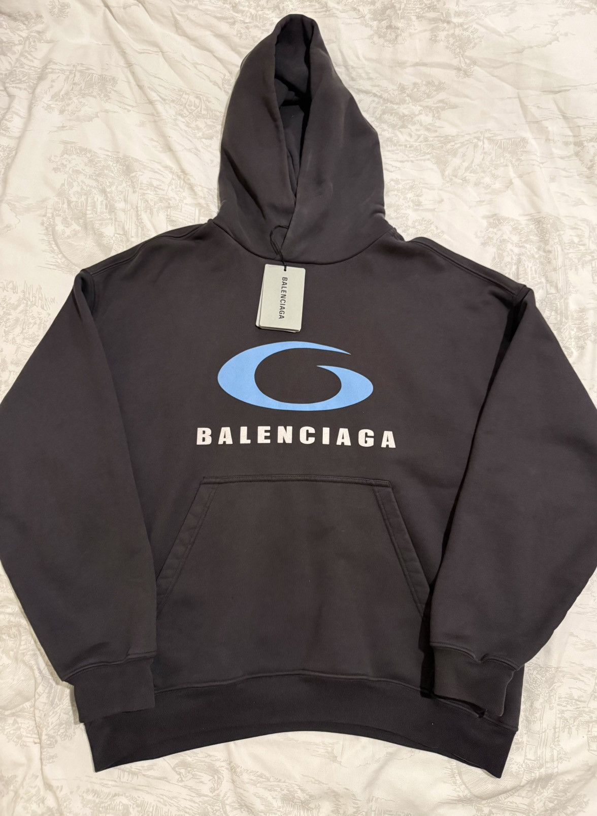 Balenciaga Balenciaga Loop Sports Icon Hoodie | Grailed