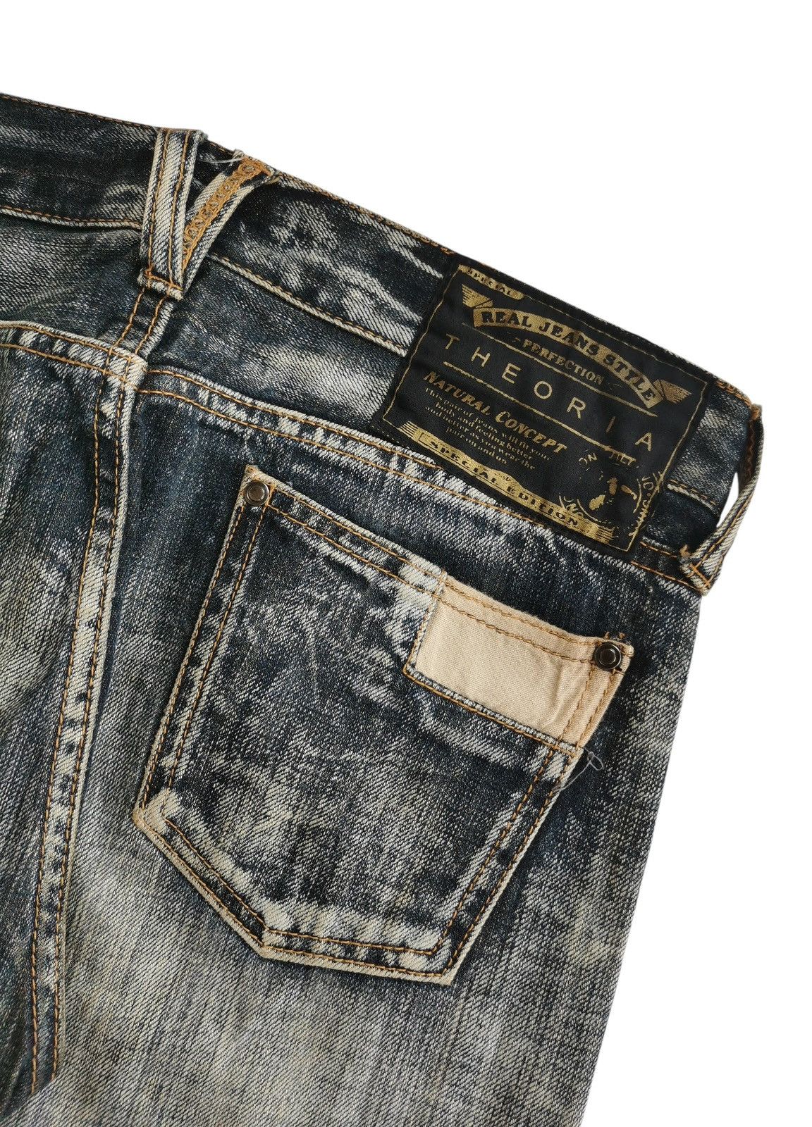PPFM Theoria Distressed Clawmark Jeans Size US 31 - 5 Thumbnail