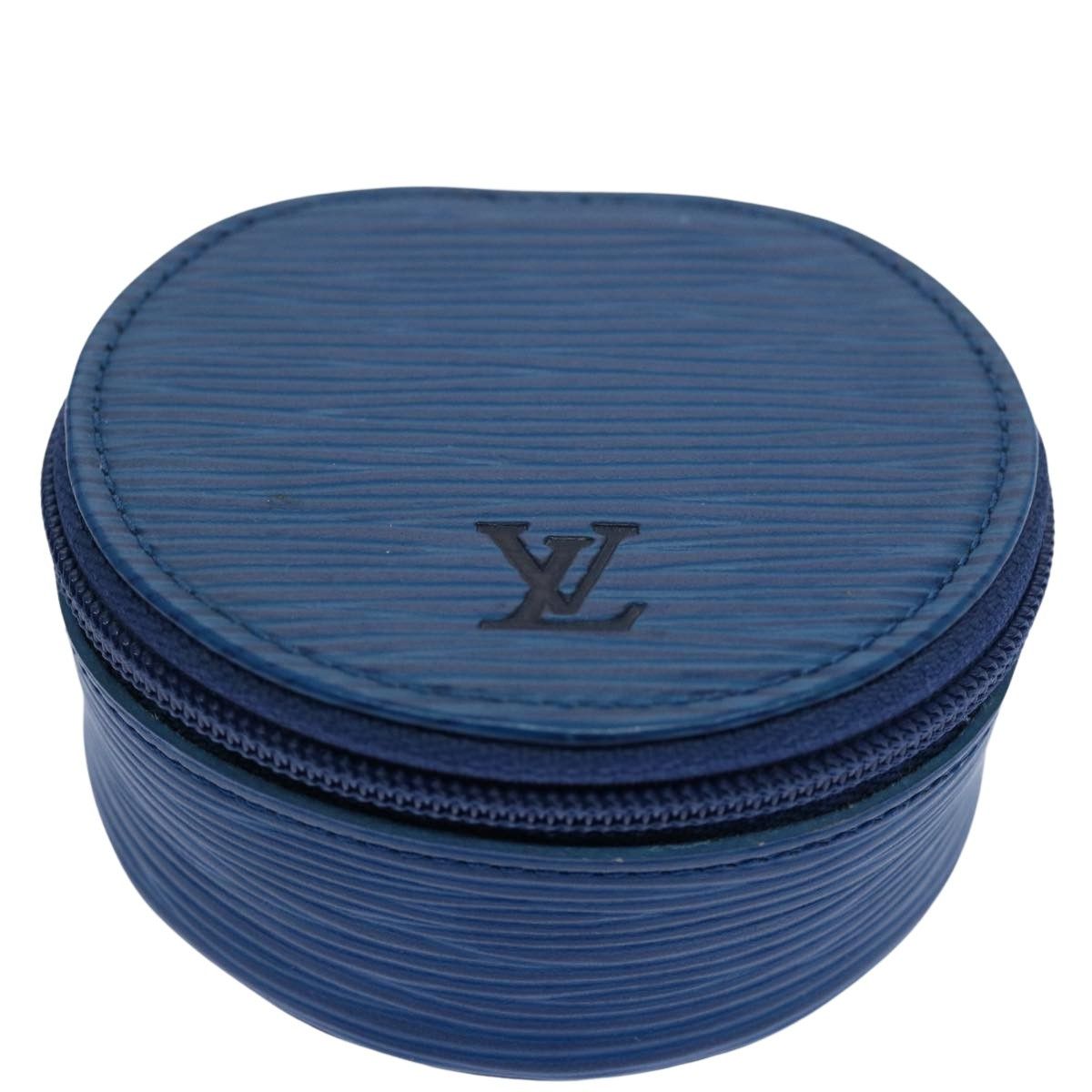 image of Louis Vuitton Ecrin Clutch in Blue, Women's